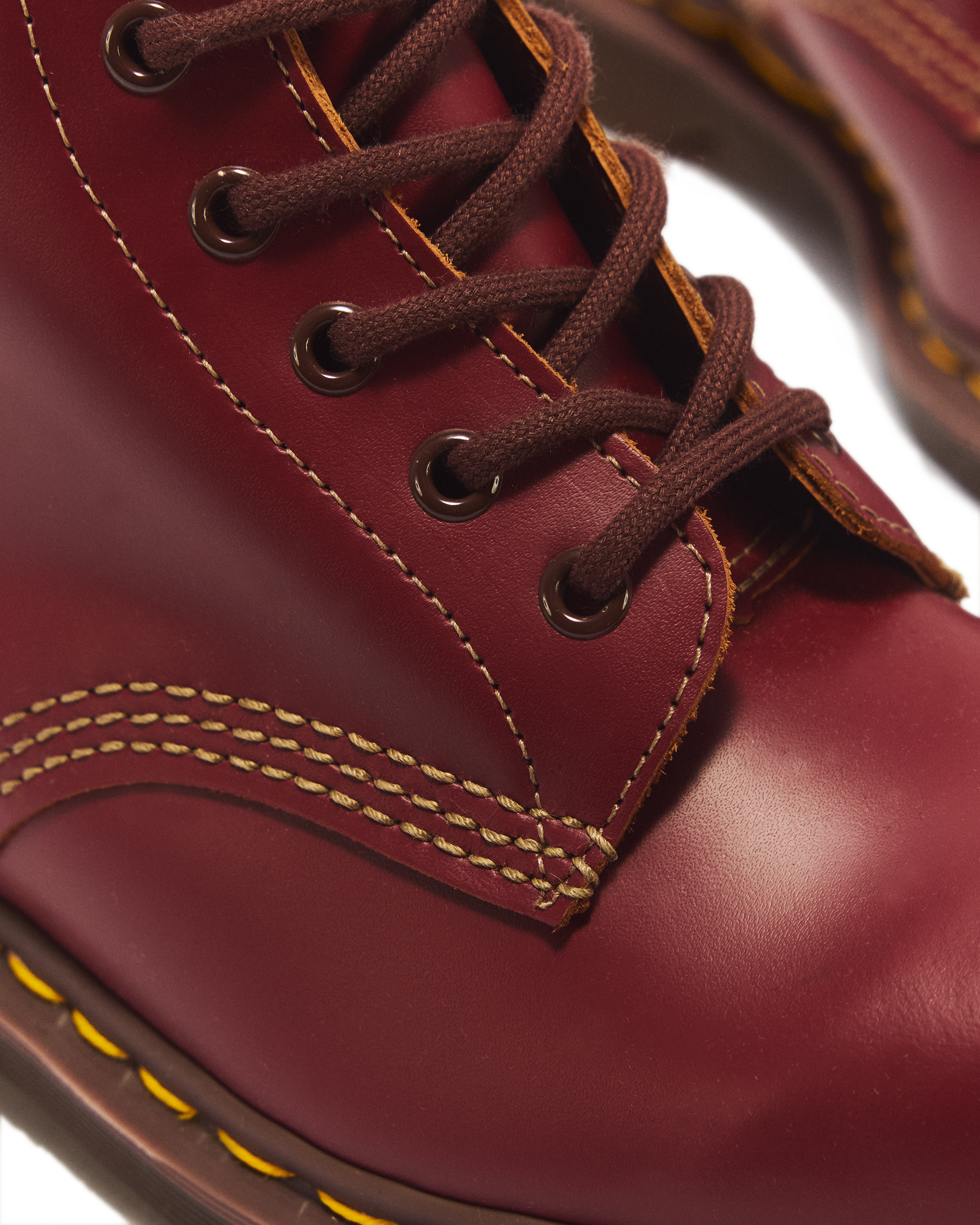 Vintage 1460 Quilon Leather Ankle Boots in Red | Dr. Martens™