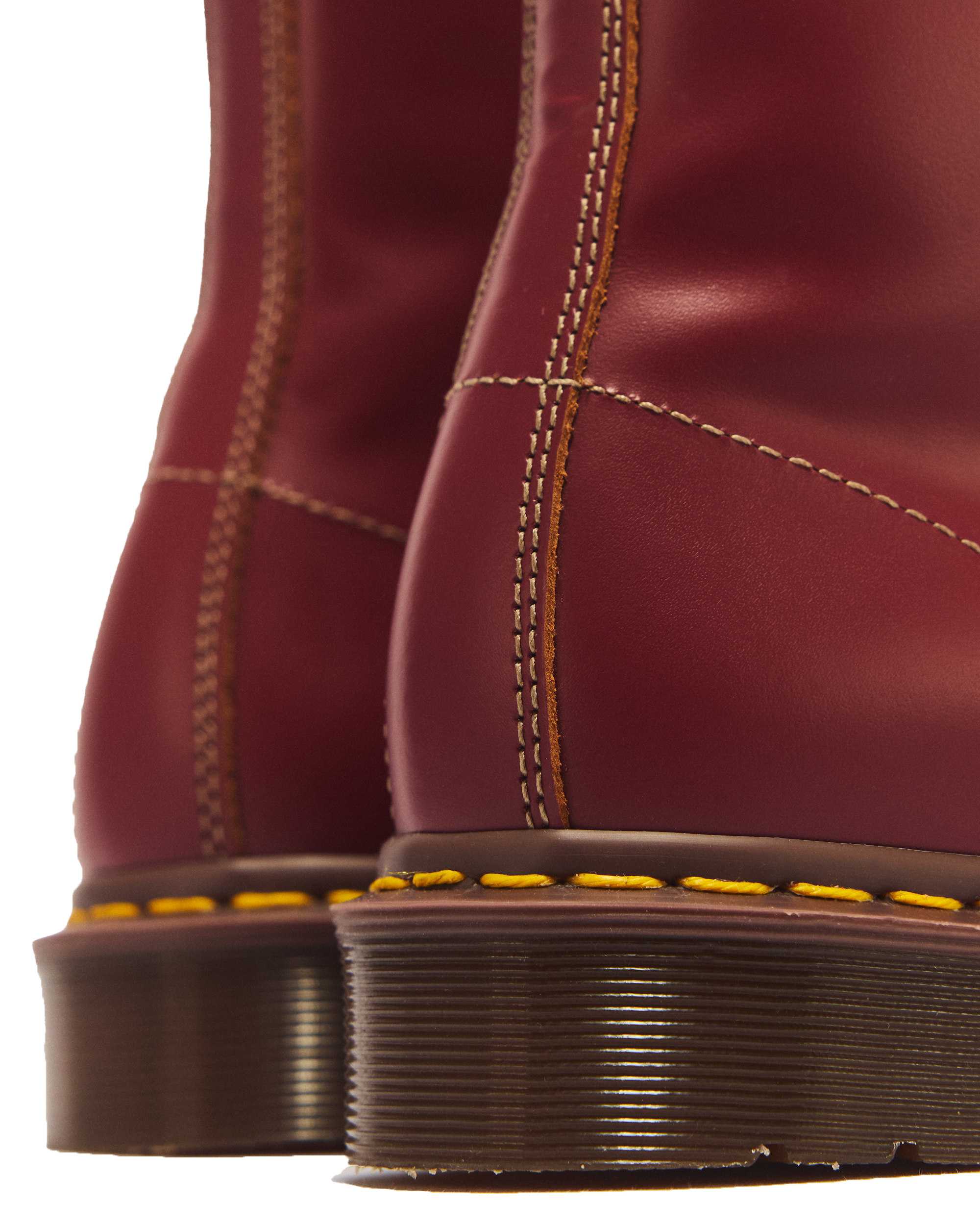 Vintage 1460 Quilon Leather Ankle Boots in Red | Dr. Martens™