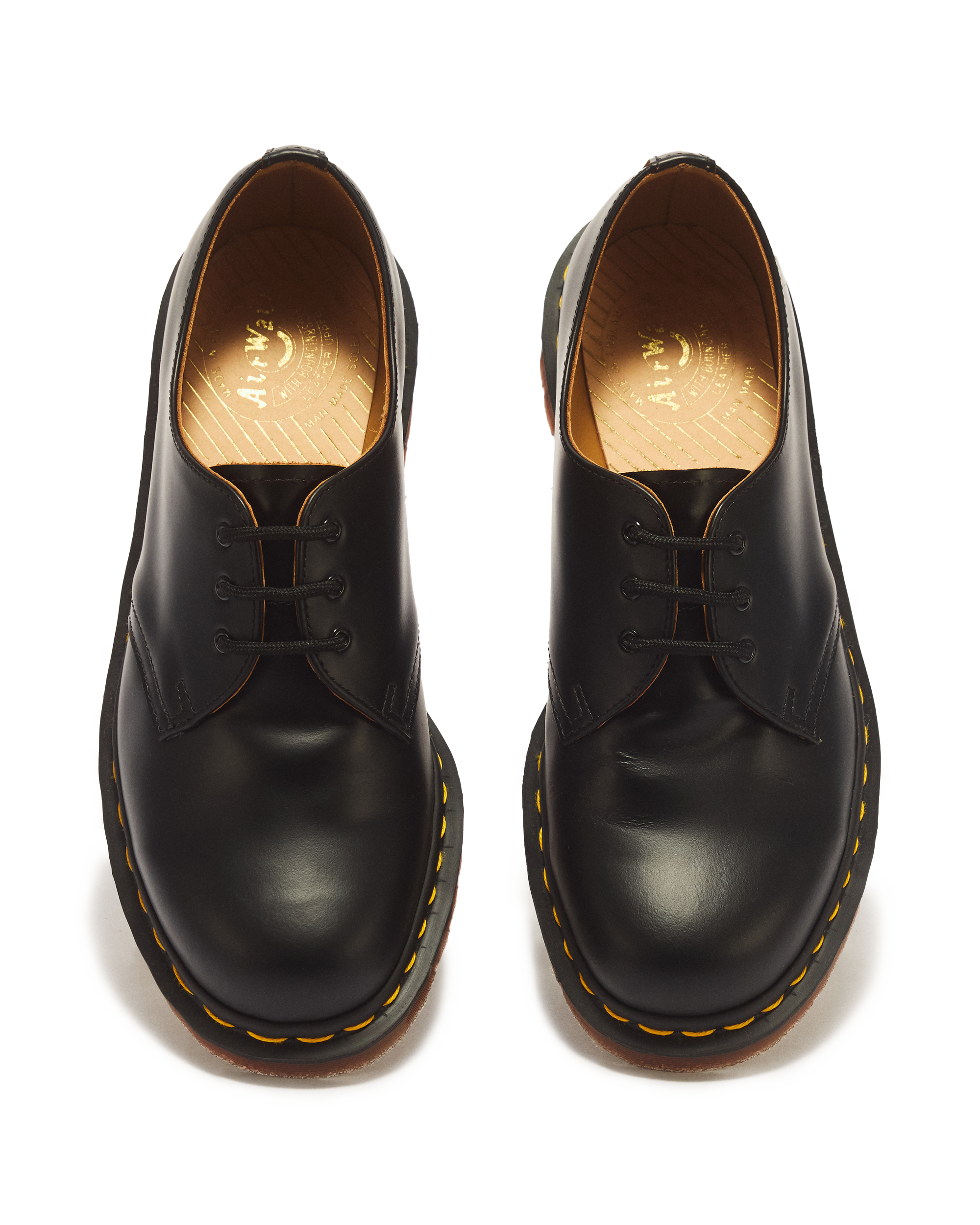 Vintage 1461 Quilon Leather Oxford Shoes in Black | Dr. Martens™