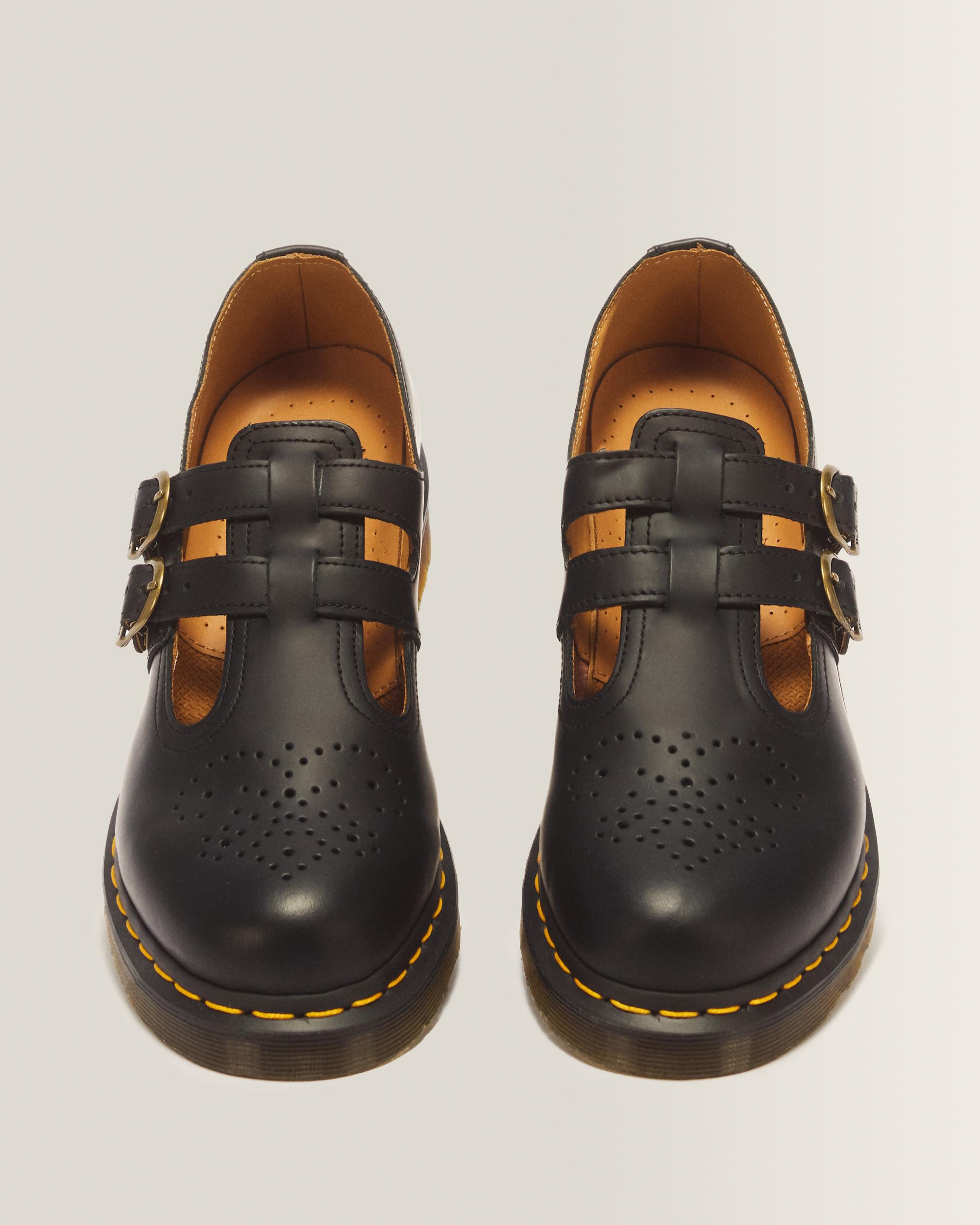 Merceditas 8065 de piel Smooth en BLACK | Dr. Martens™