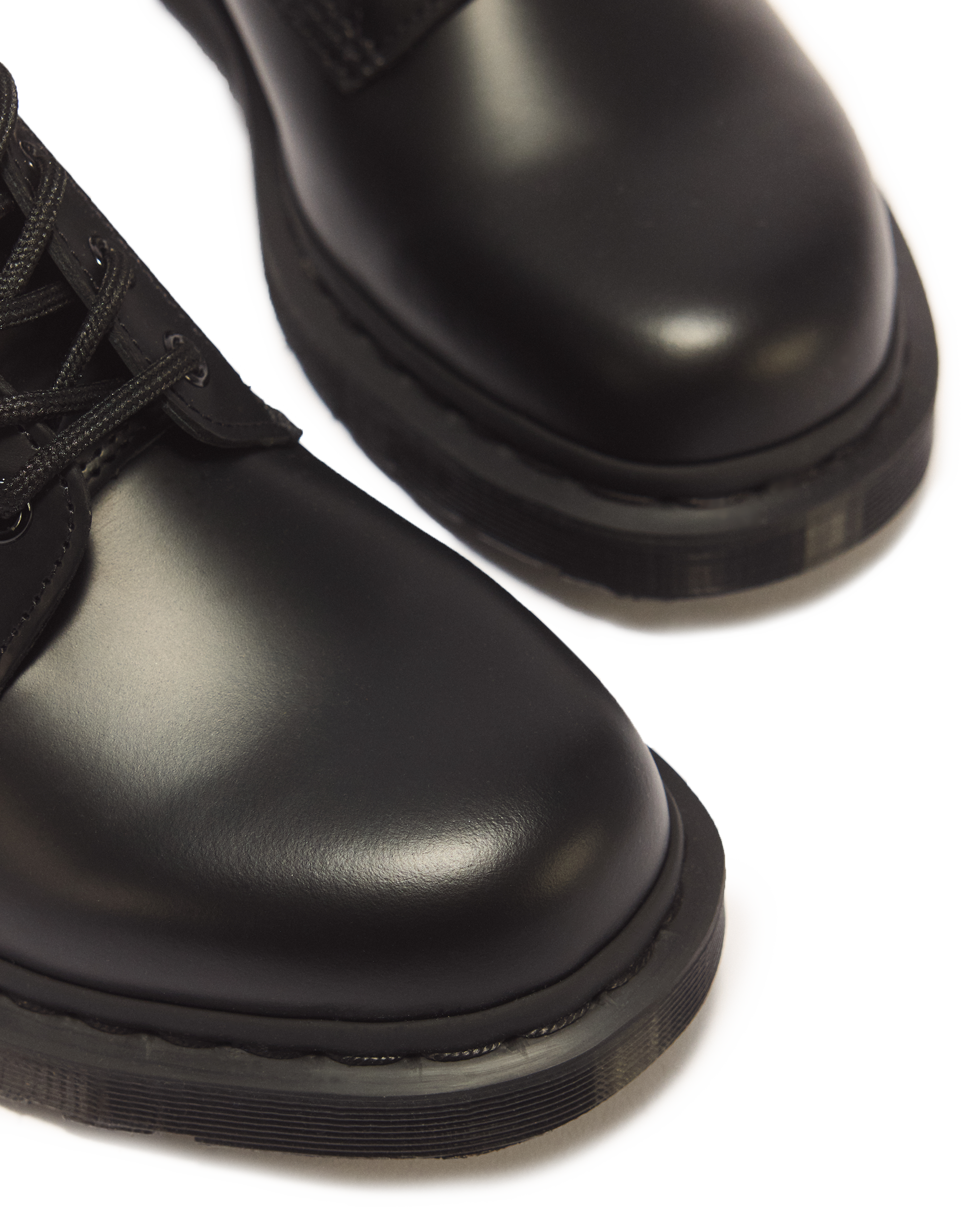 1460 Mono Milled Leder Schnürstiefel