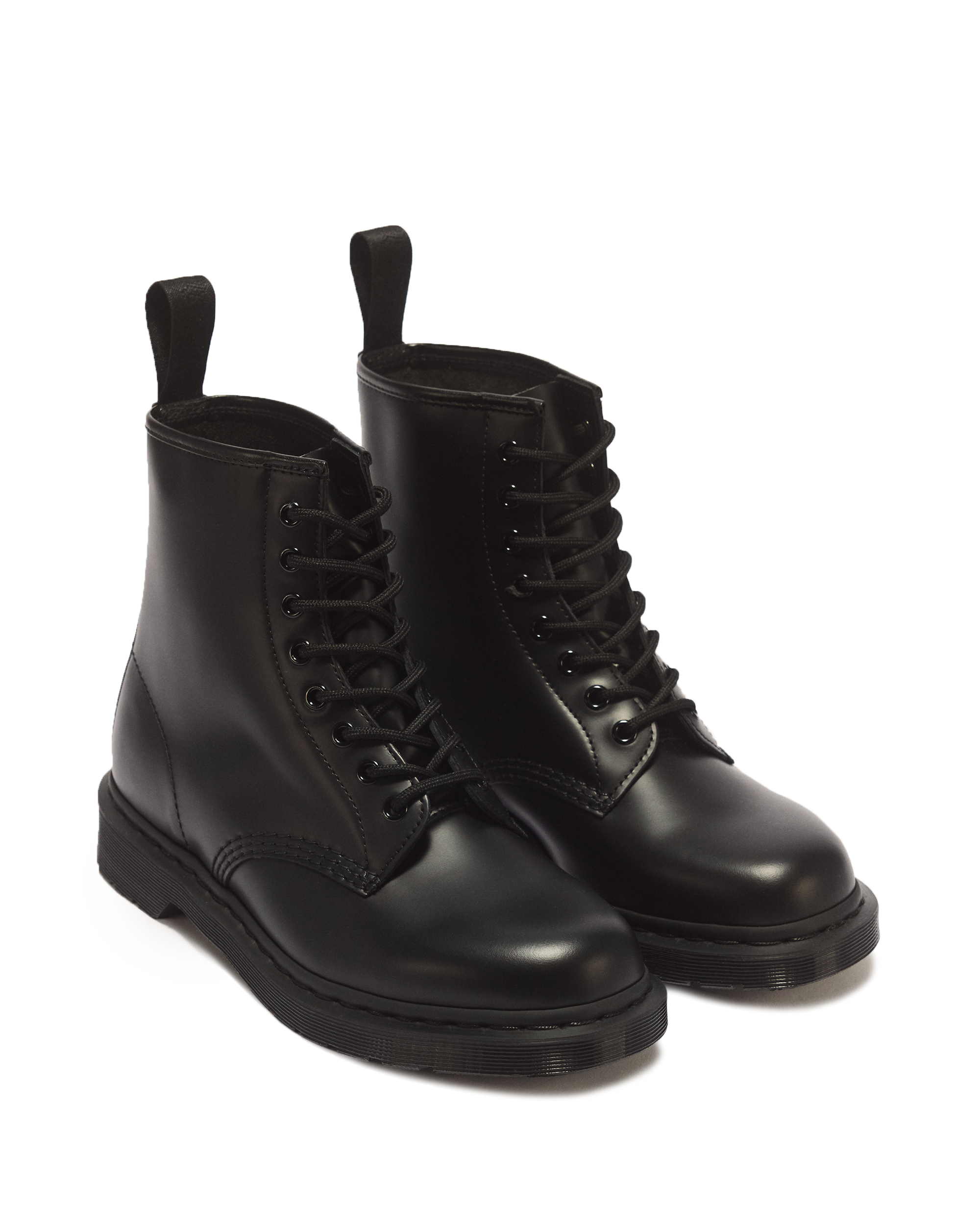 1460 Mono Milled Leder Schnürstiefel