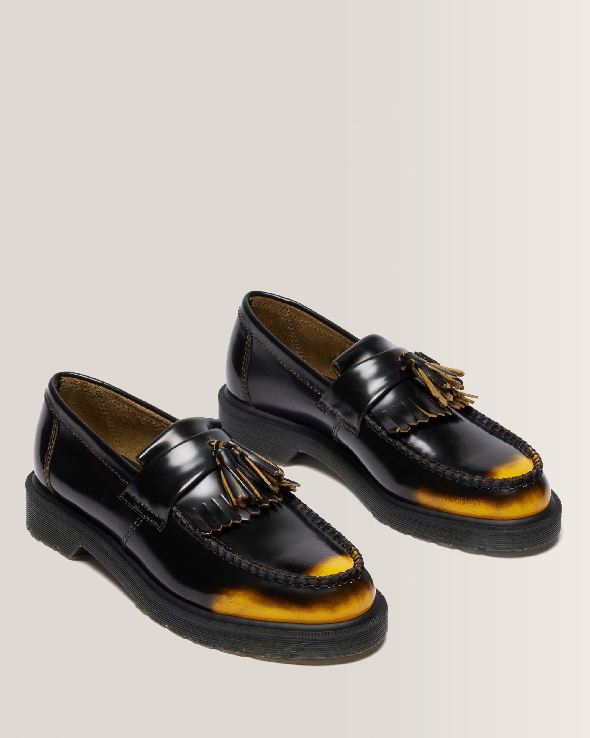 Adrian Tassel Arcadia Rub Off Leder Loafer