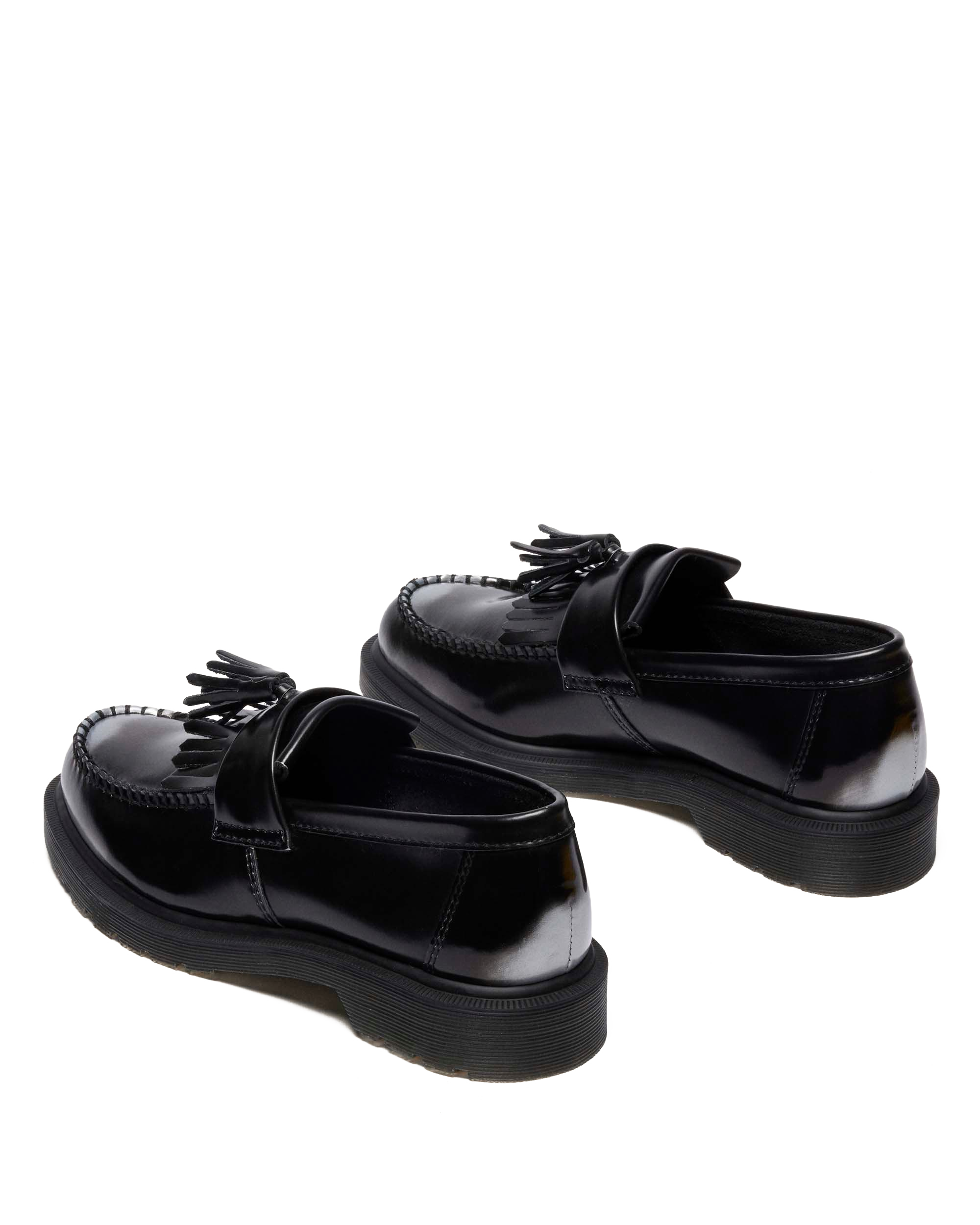 Adrian loafers met kwastjes van Arcadia Rub-Off leer