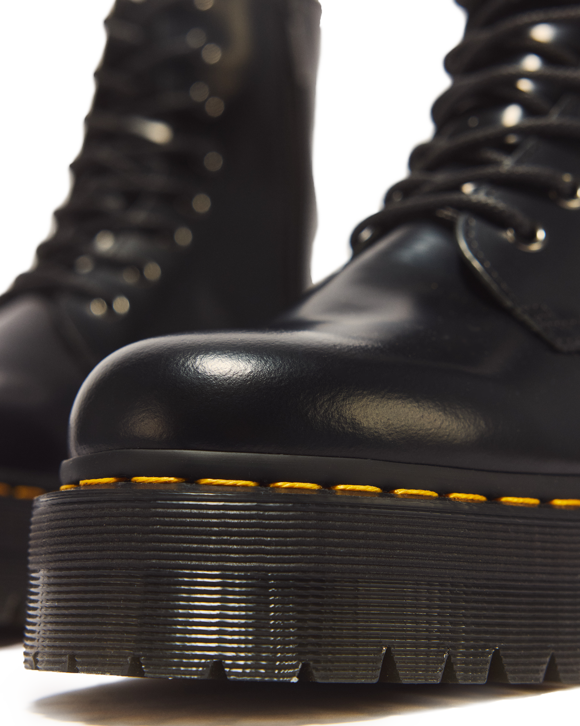 Jadon Smooth Leather Platform Boots