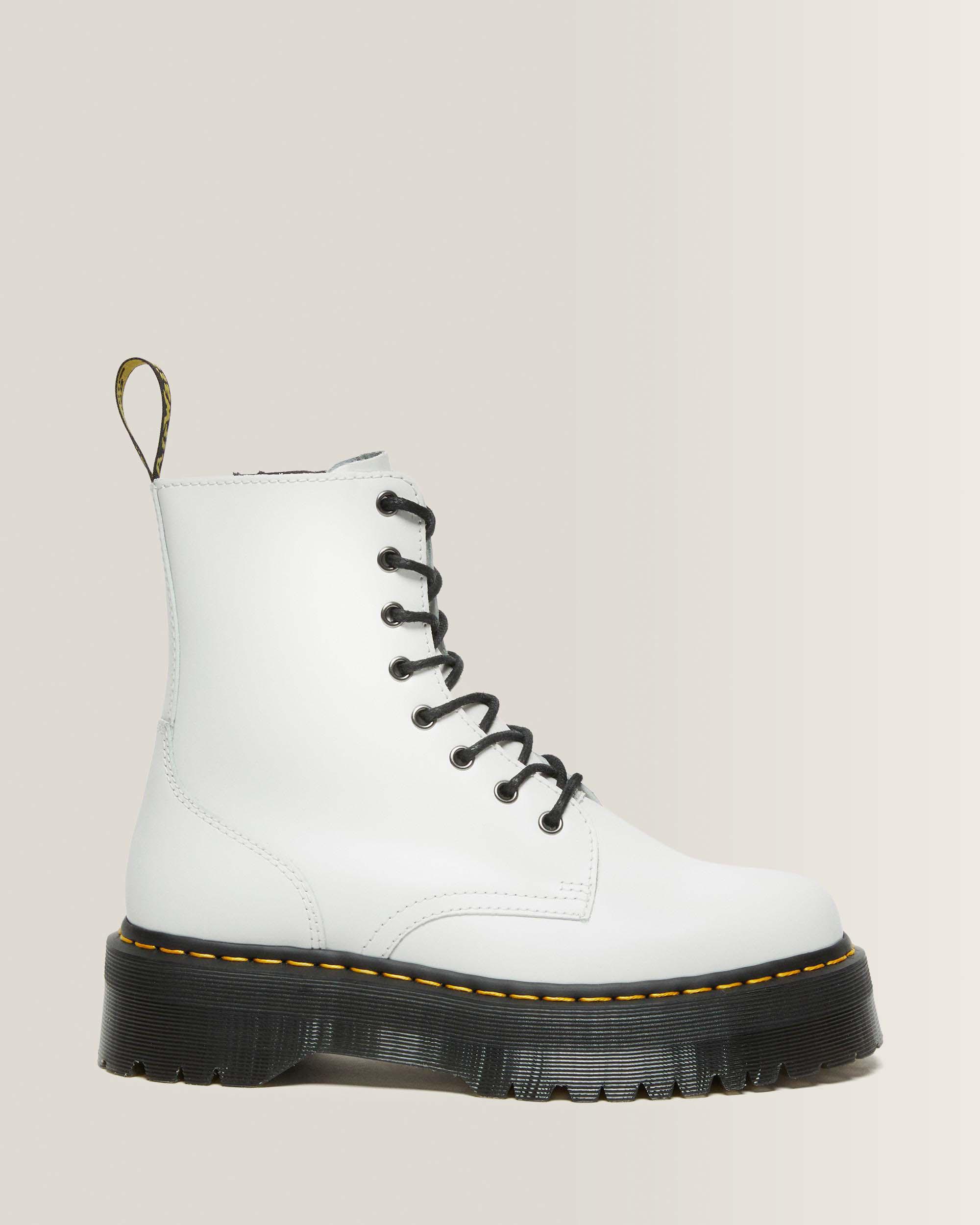 Jadon Smooth Leather Platform Boots