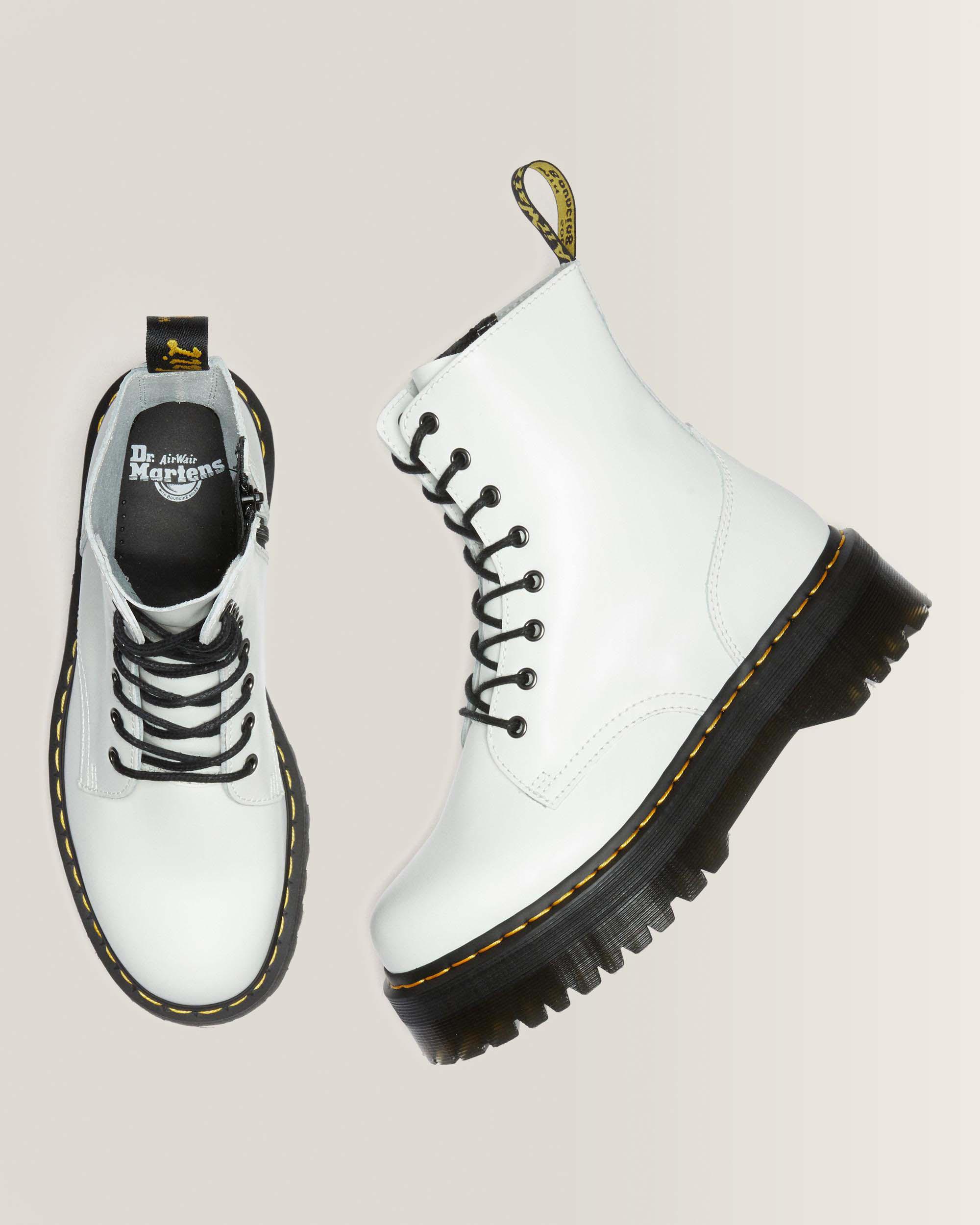 Jadon Smooth Leather Platform Boots