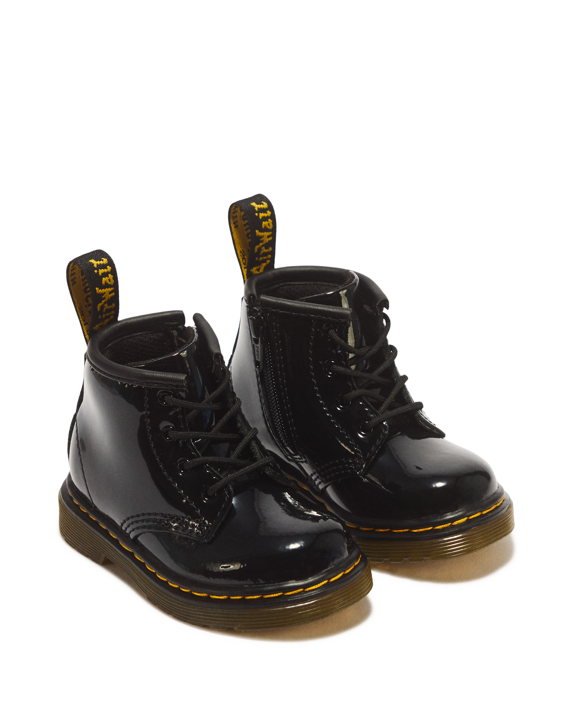 Infant 1460 Patent Leather Lace Up Boots