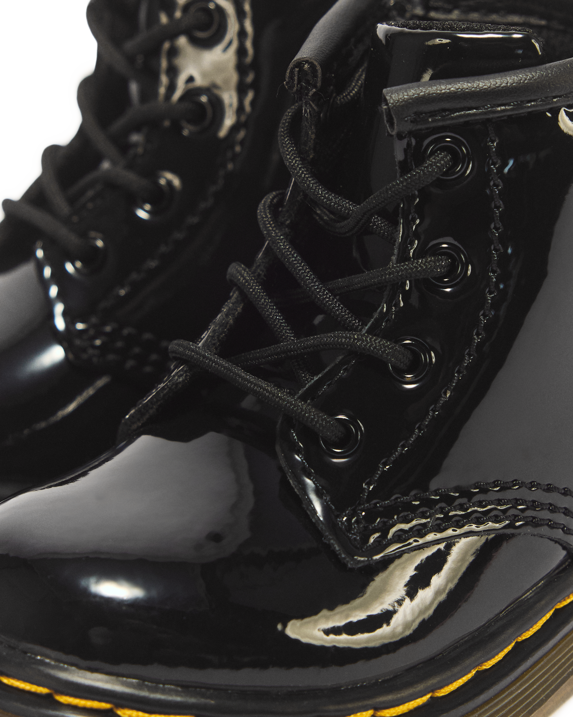 Infant 1460 Patent Leather Lace Up Boots
