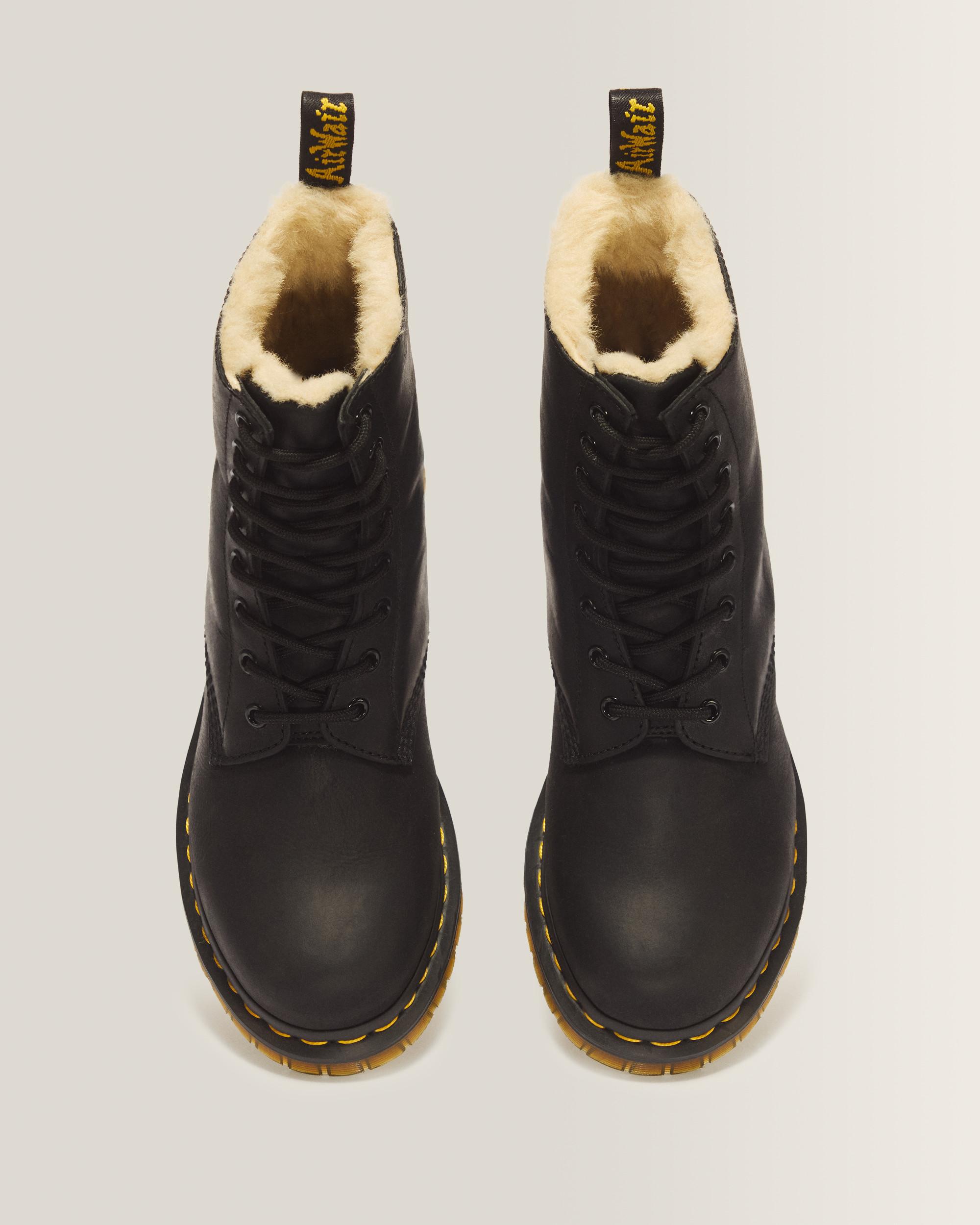 Boots 1460 Serena Doublées de Fourrure Synthétique