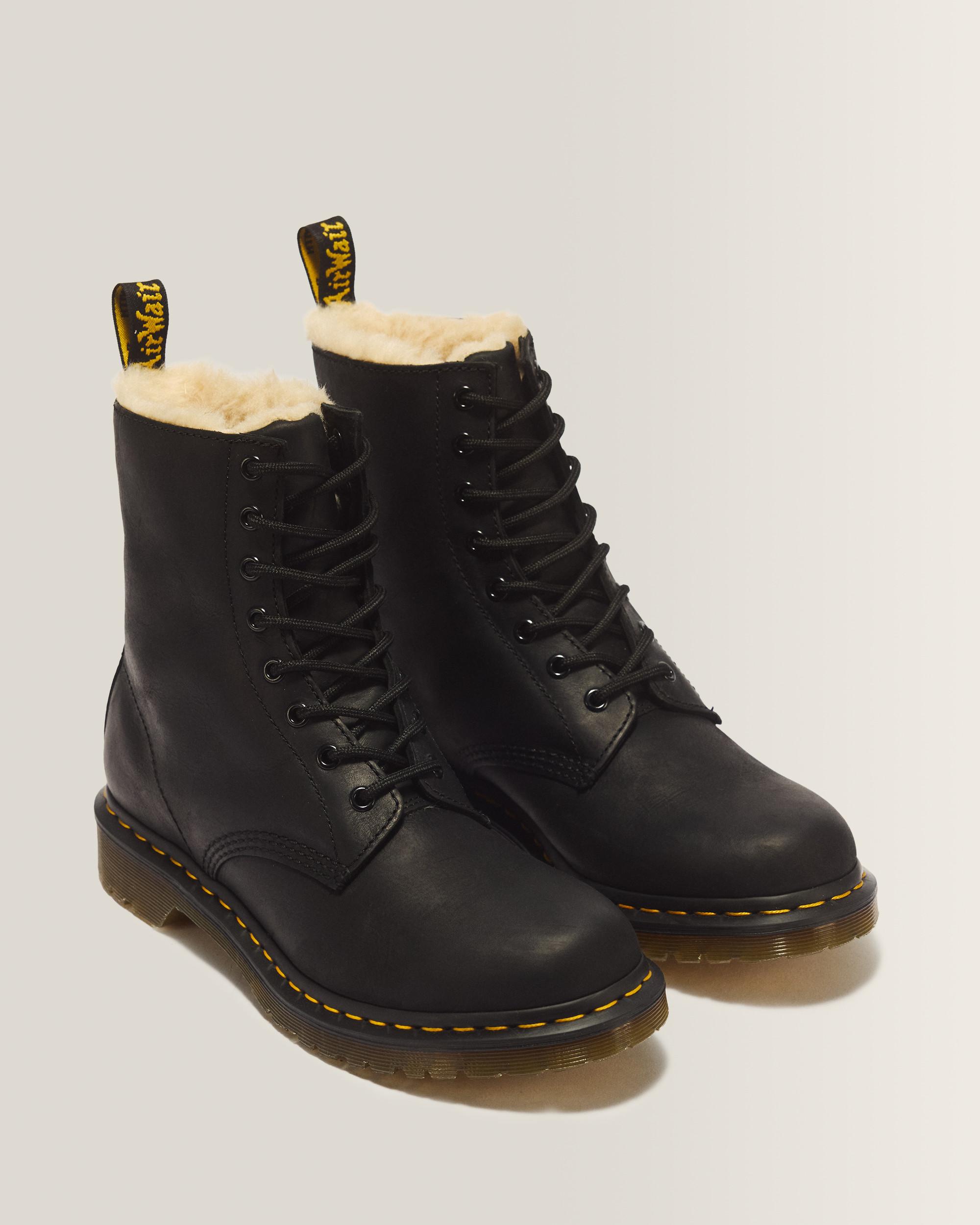 Boots 1460 Serena Doublées de Fourrure Synthétique