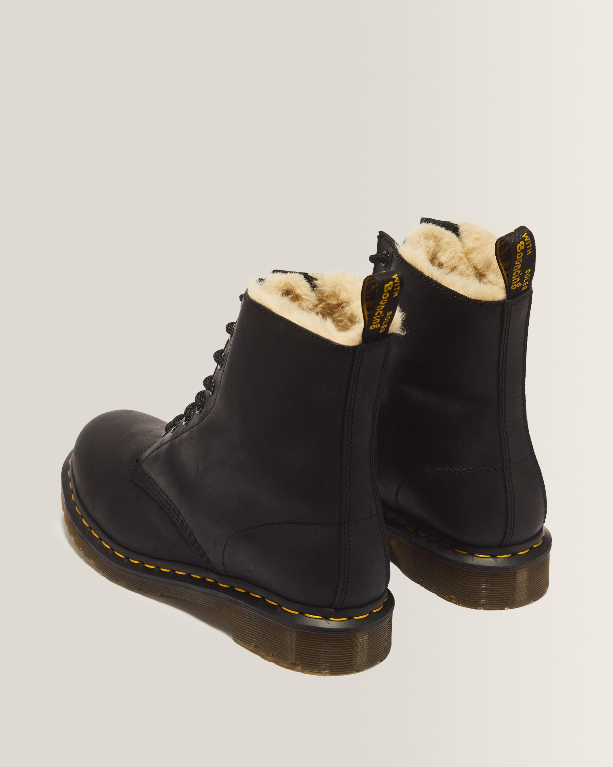 Boots 1460 Serena Doublées de Fourrure Synthétique