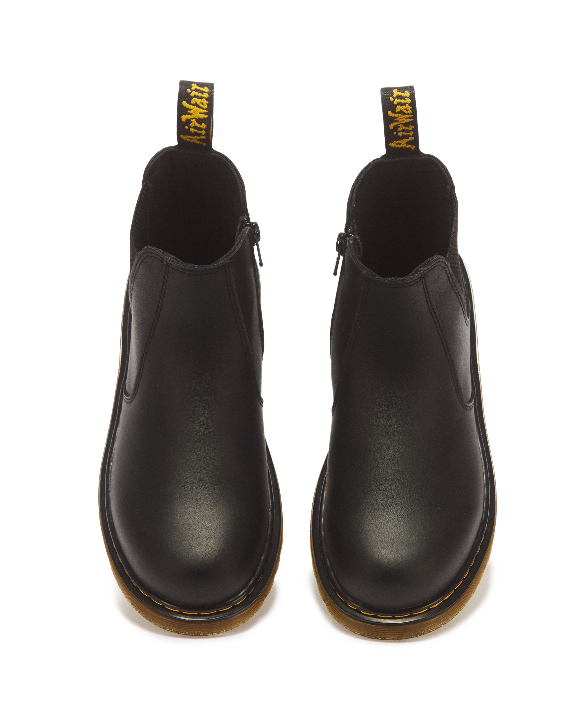 Youth 2976 Softy T Leather Chelsea Boots in BLACK | Dr. Martens™