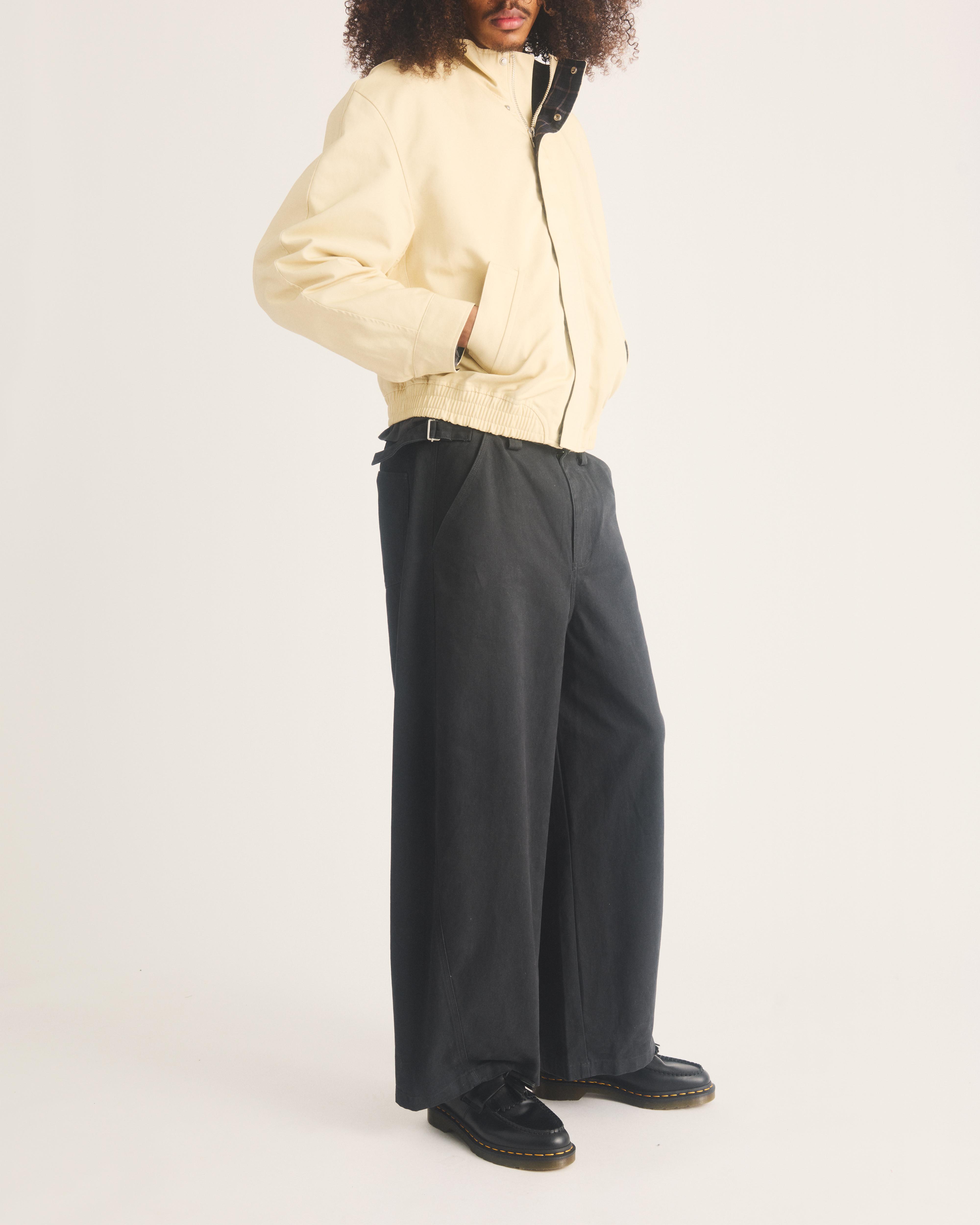 Adrian Yellow Stitch Smooth Leather Tassel Loafers