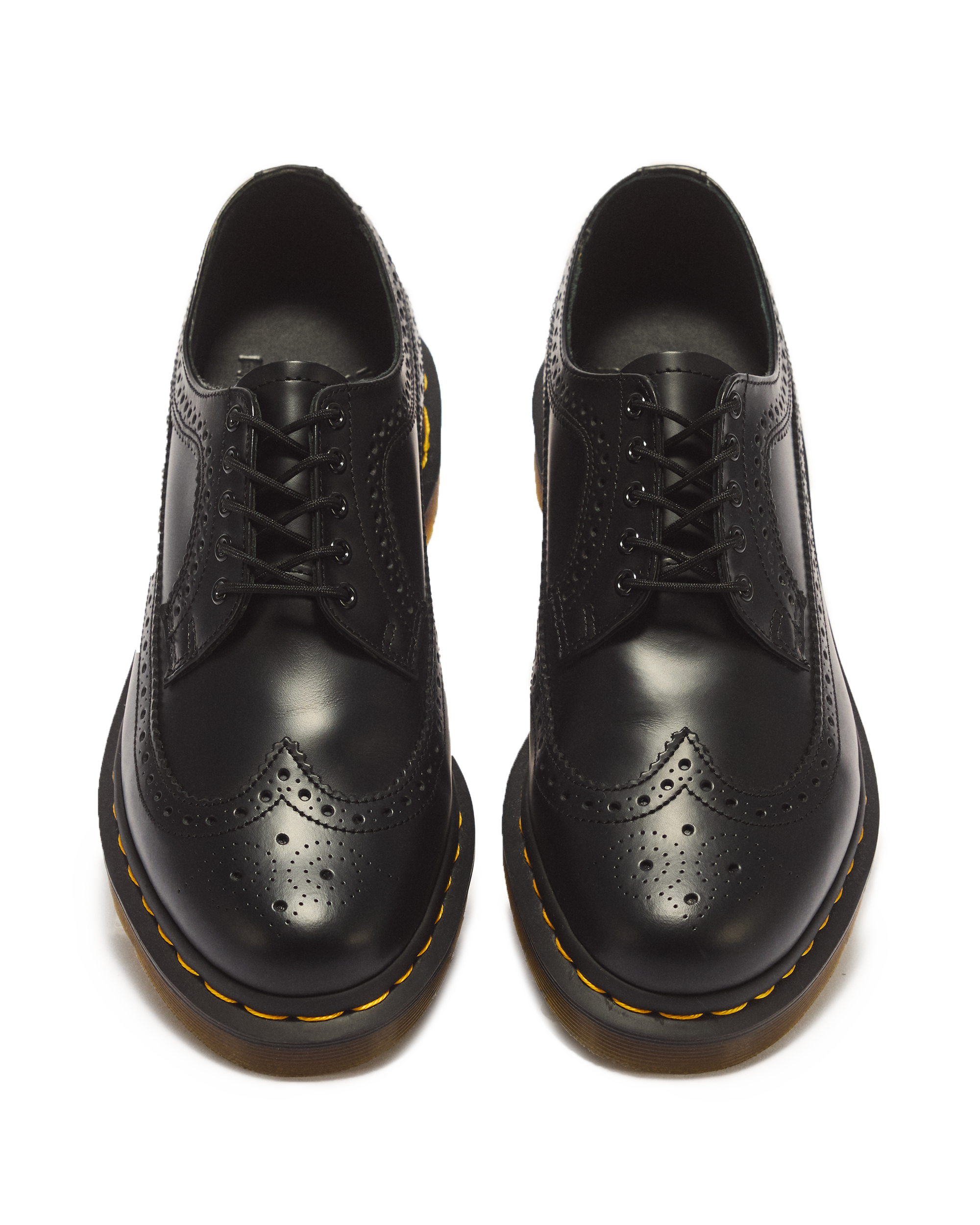 3989 Smooth Leather Brogue Shoes