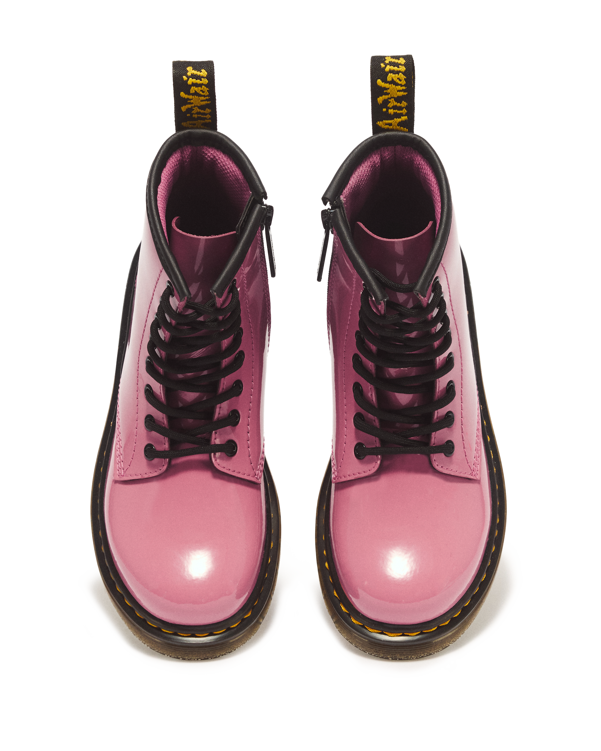 Junior 1460 Patent Lamper Leather Boots