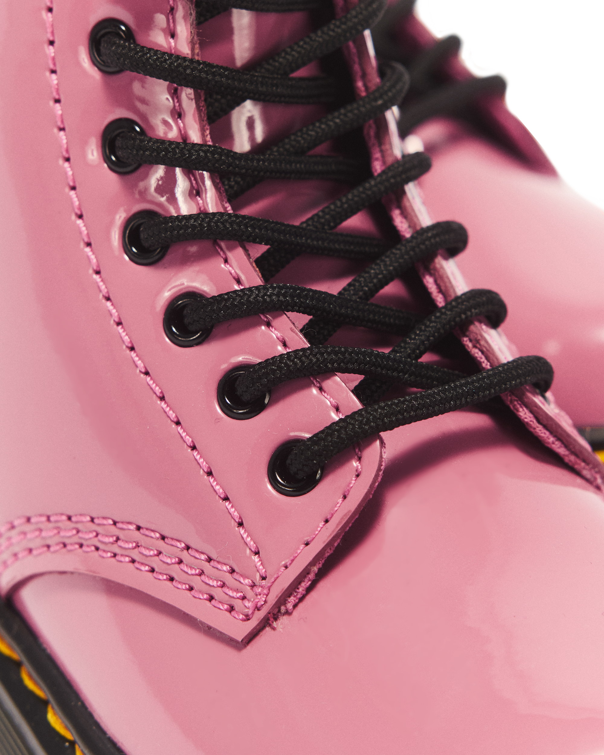 Botas 1460 de charol Patente Lamper para niños