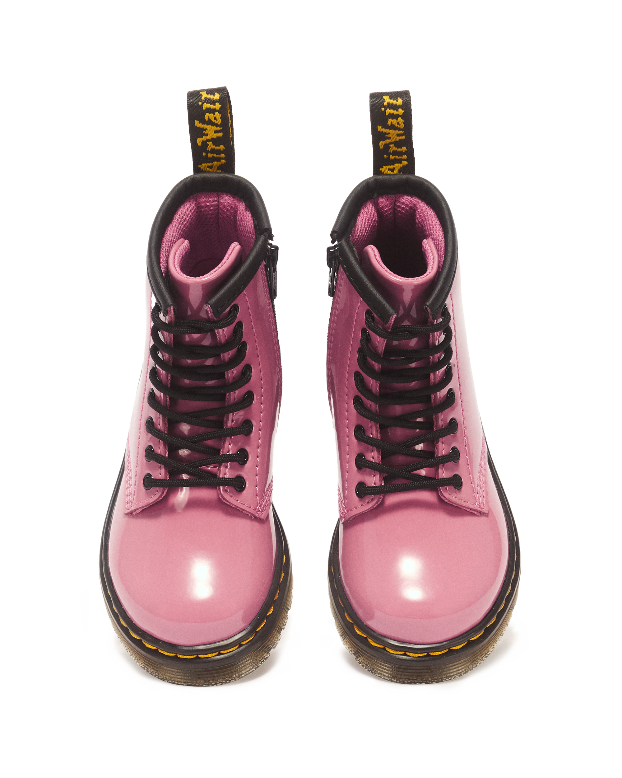 Botas 1460 de charol Patente Lamper para niños