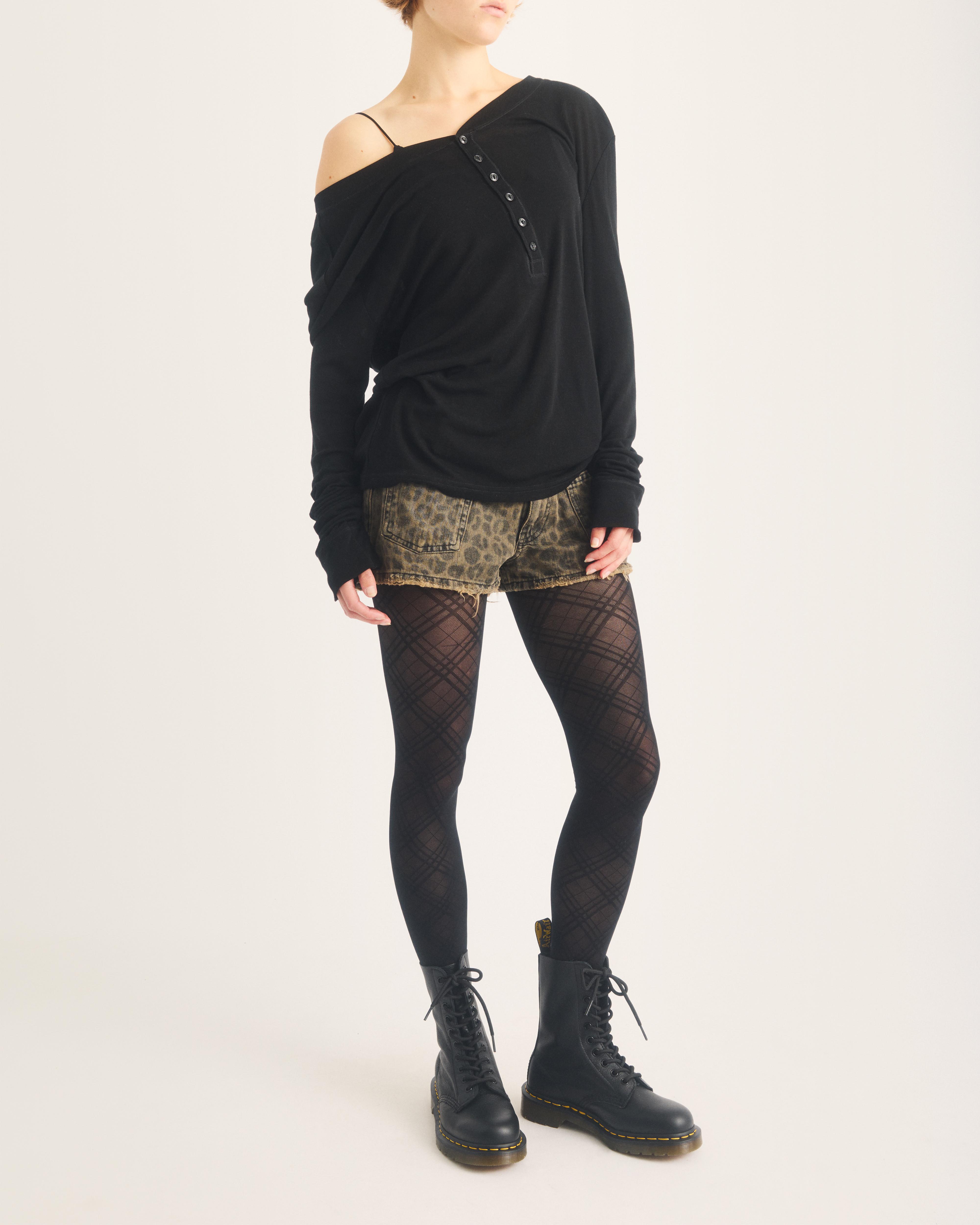 1490 Virginia Leder Hohe Stiefel