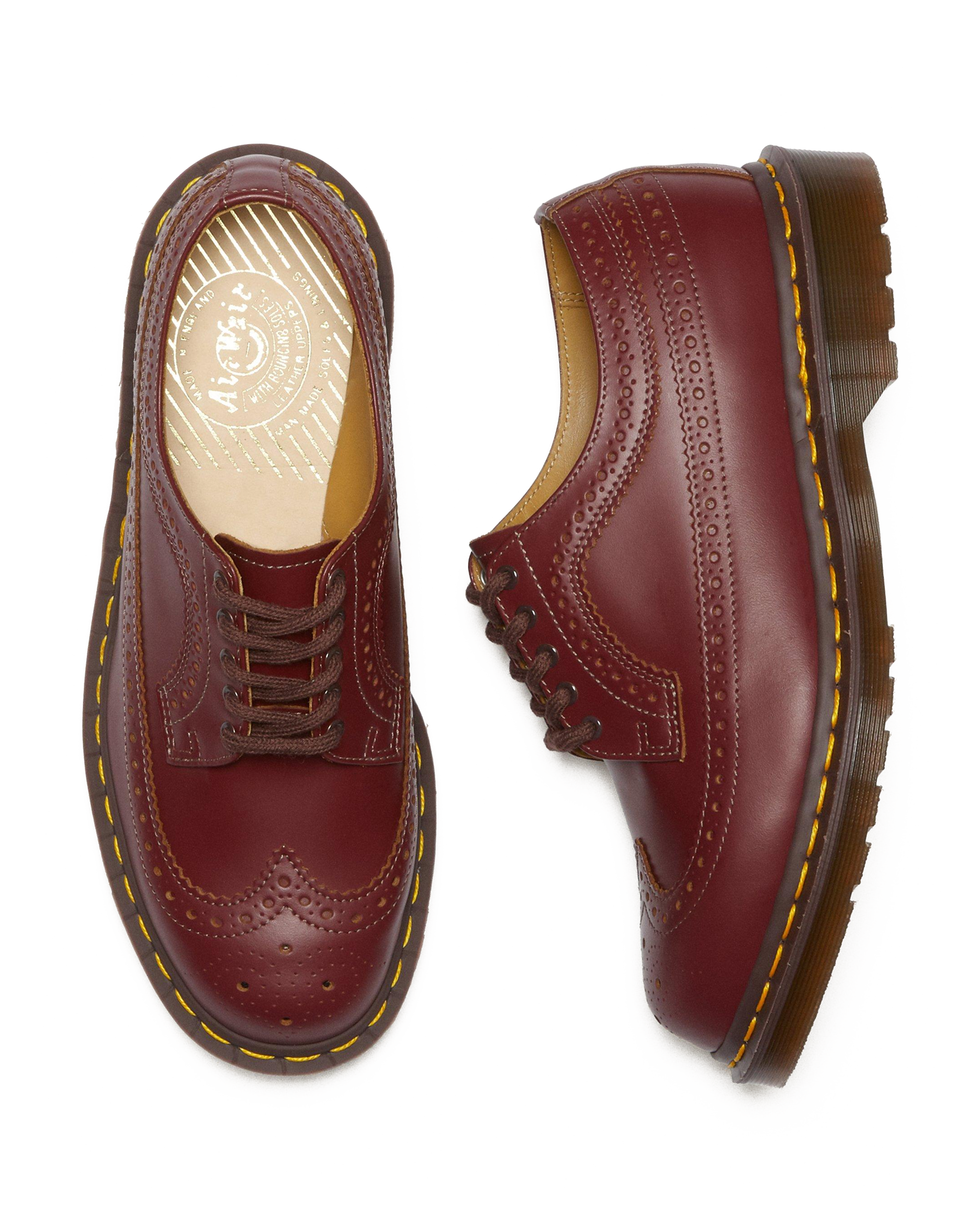 Vintage 3989 Quilon Leren Brogue Schoenen