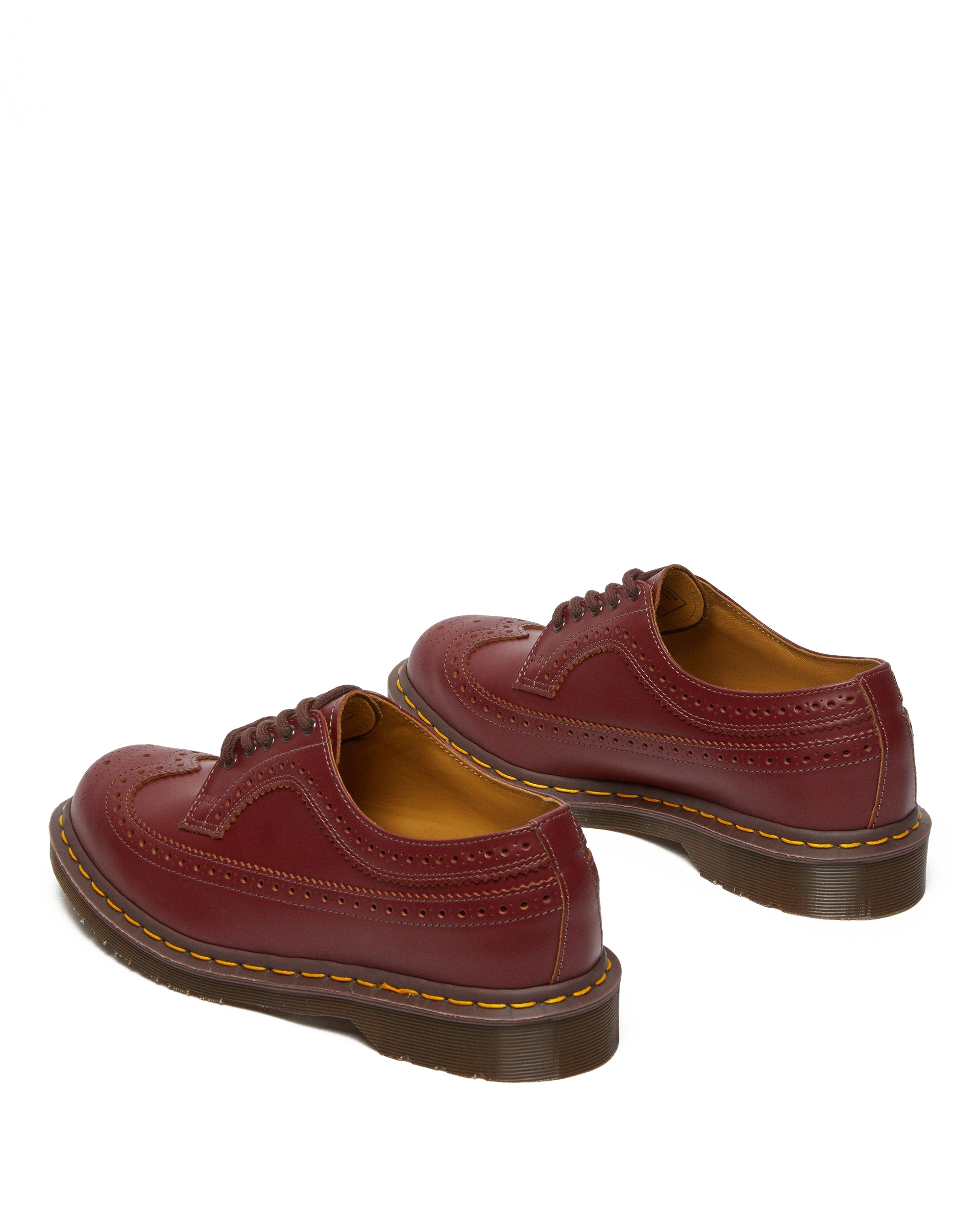 3989 Vintage Made In England Brogue Shoes in OXBLOOD | Dr. Martens™