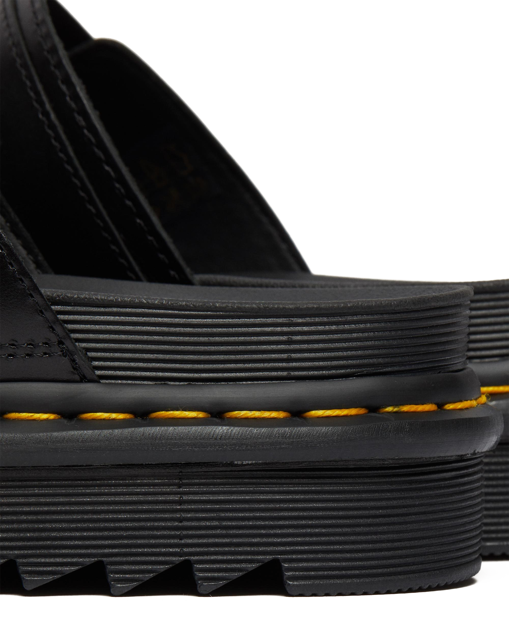 Myles Brando Leder Sandalen mit Schnallen