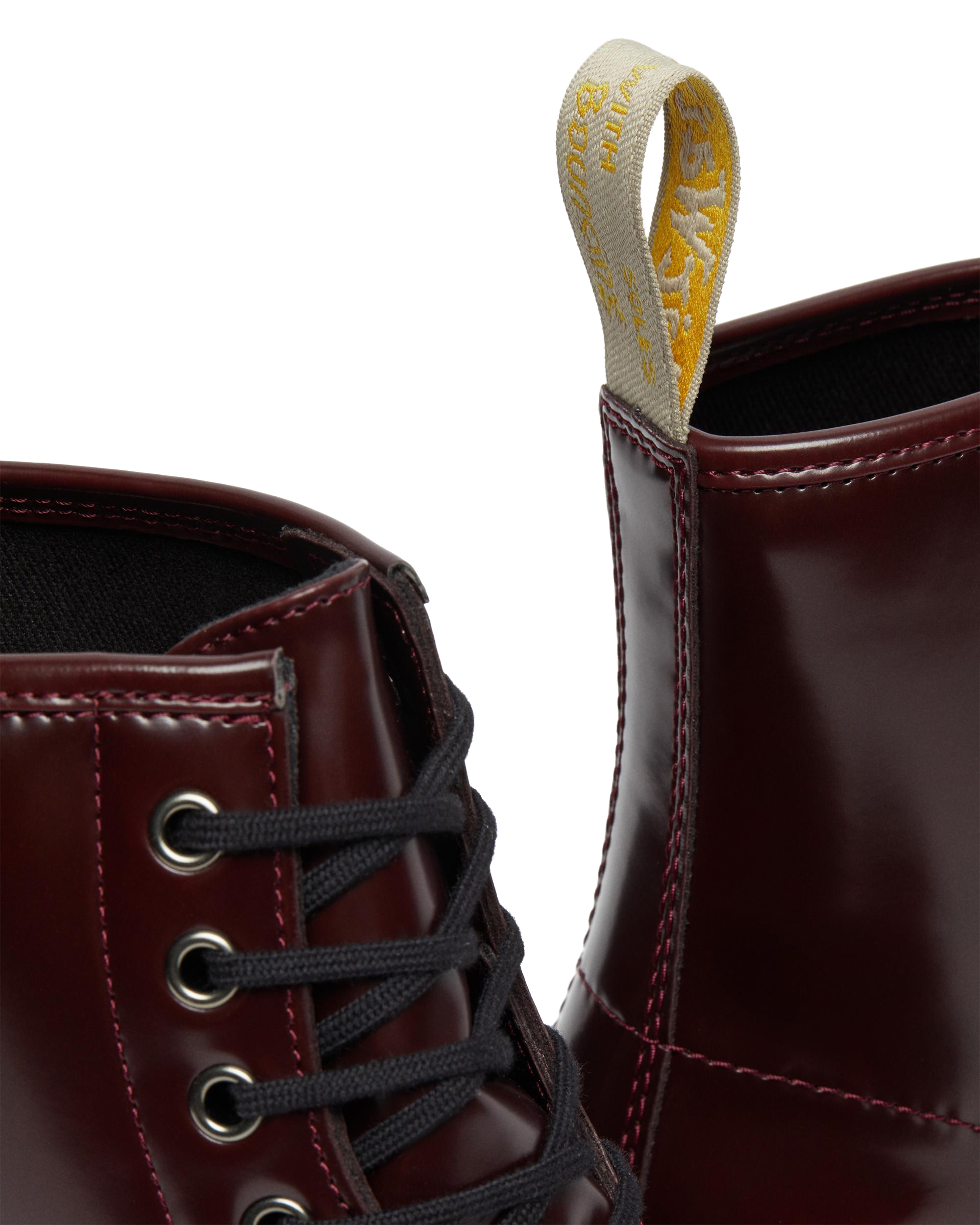 1460 Vegan Lace Up Boots in Cherry Red | Dr. Martens™