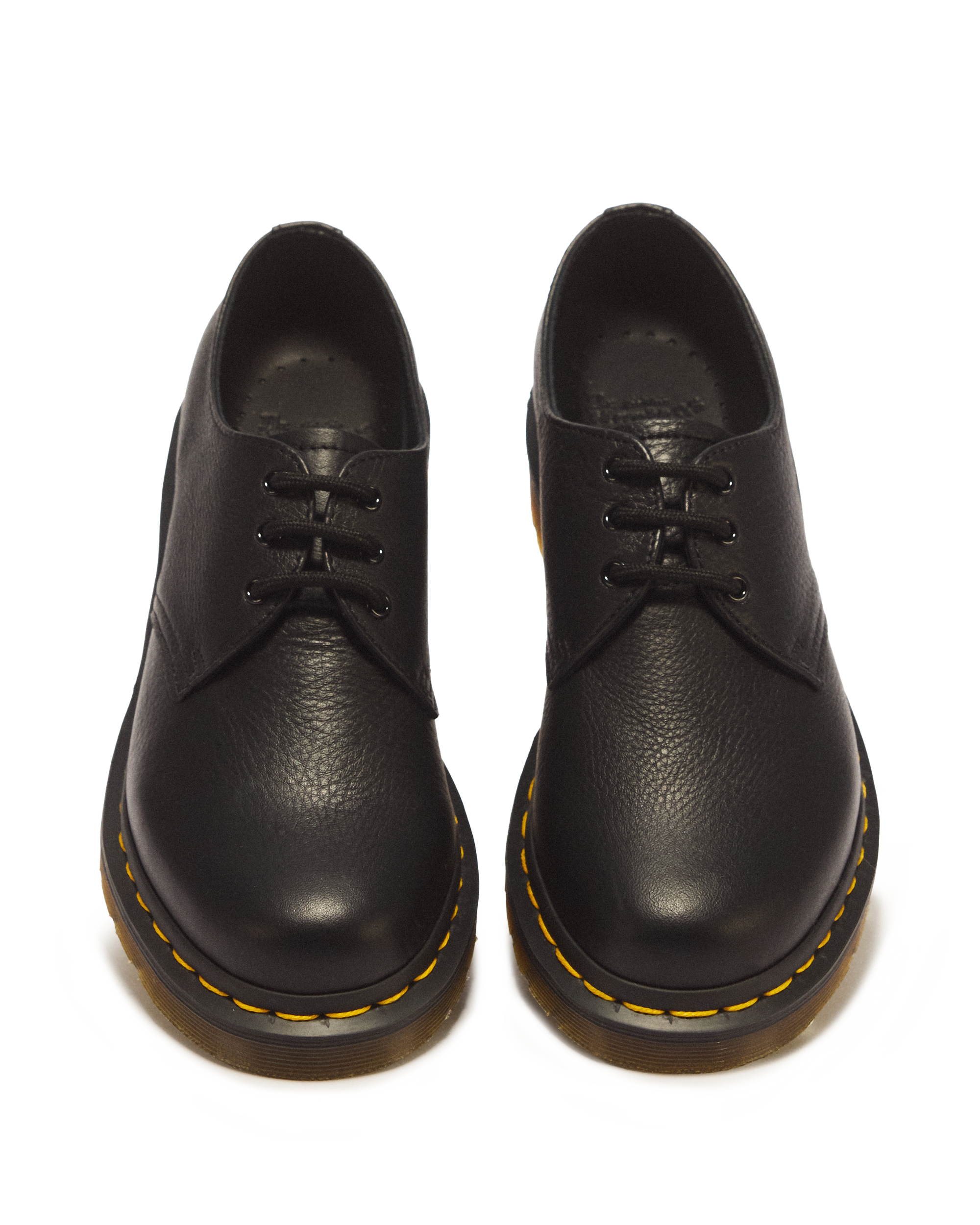 1461 Virginia Leather Oxford Shoes in Black | Dr. Martens™