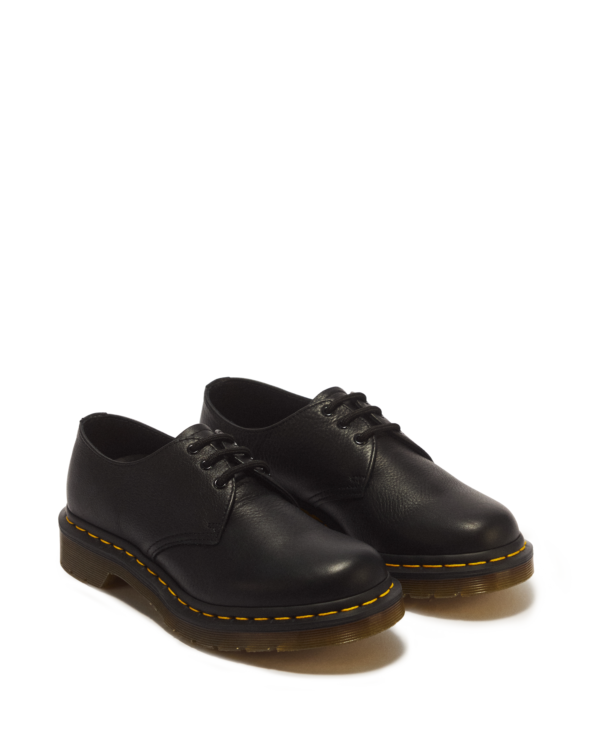 1461 Virginia Leather Oxford Shoes in Black | Dr. Martens™