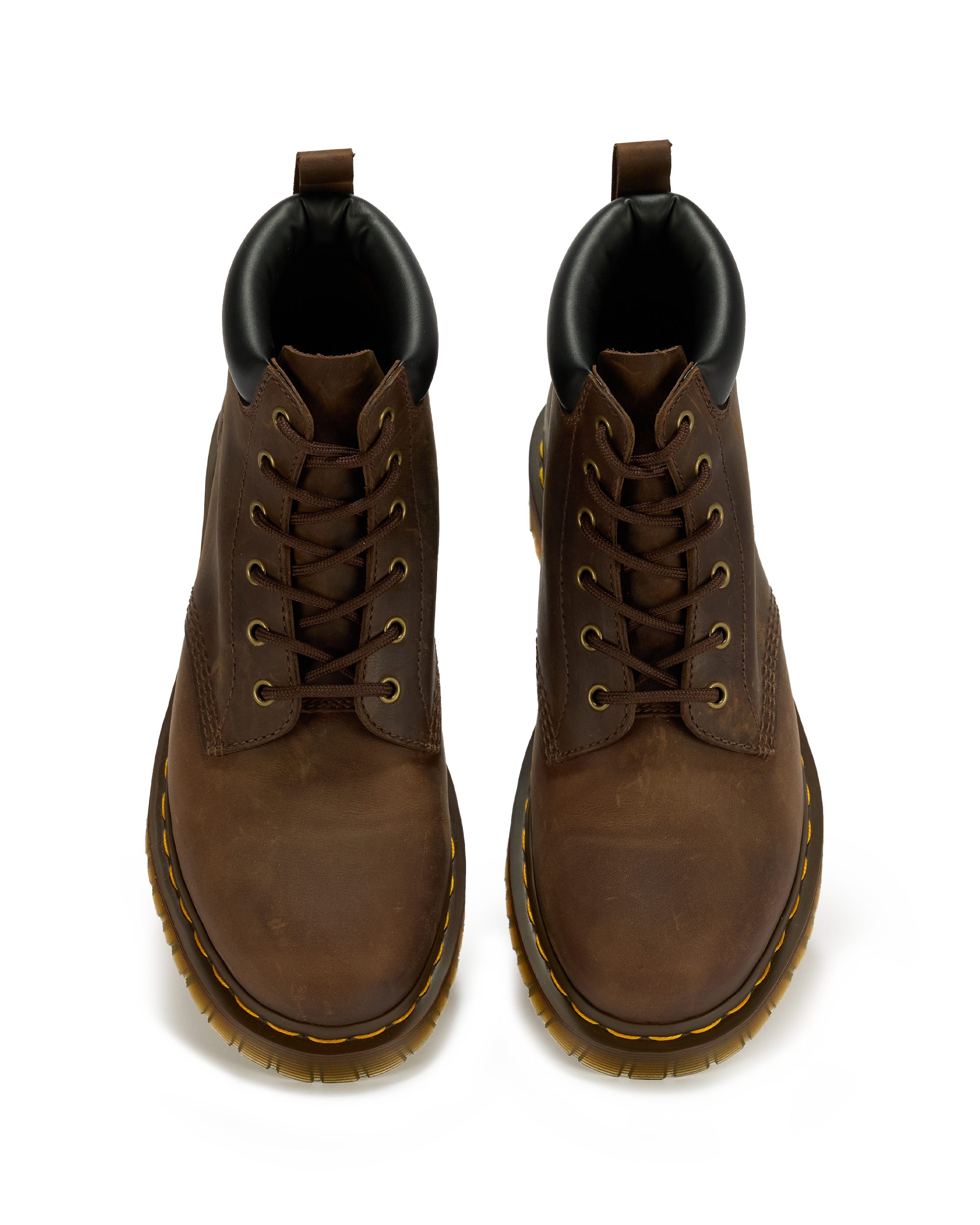 939 Ben Crazy Horse Leder Schnürstiefel