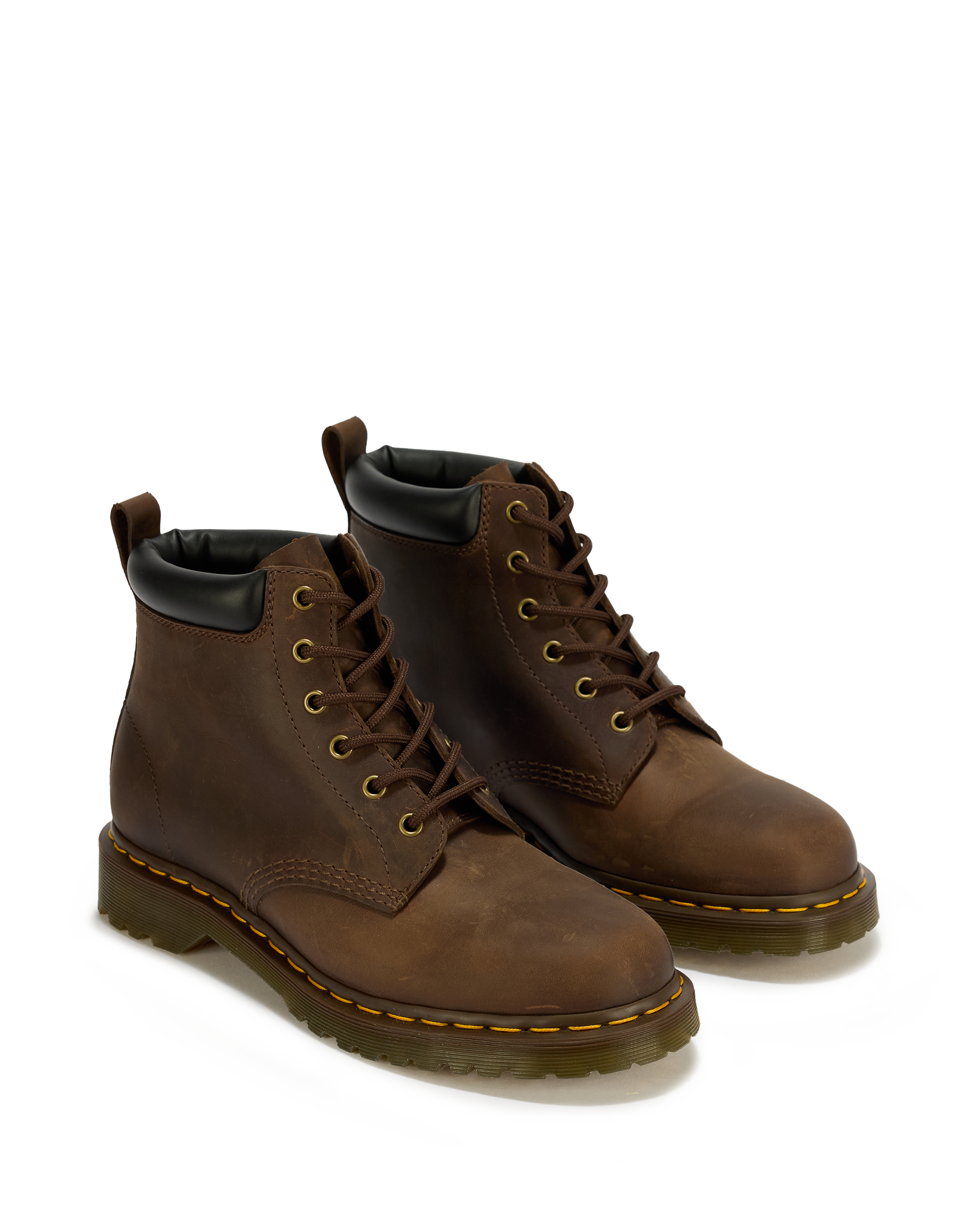 939 Ben Crazy Horse Leder Schnürstiefel