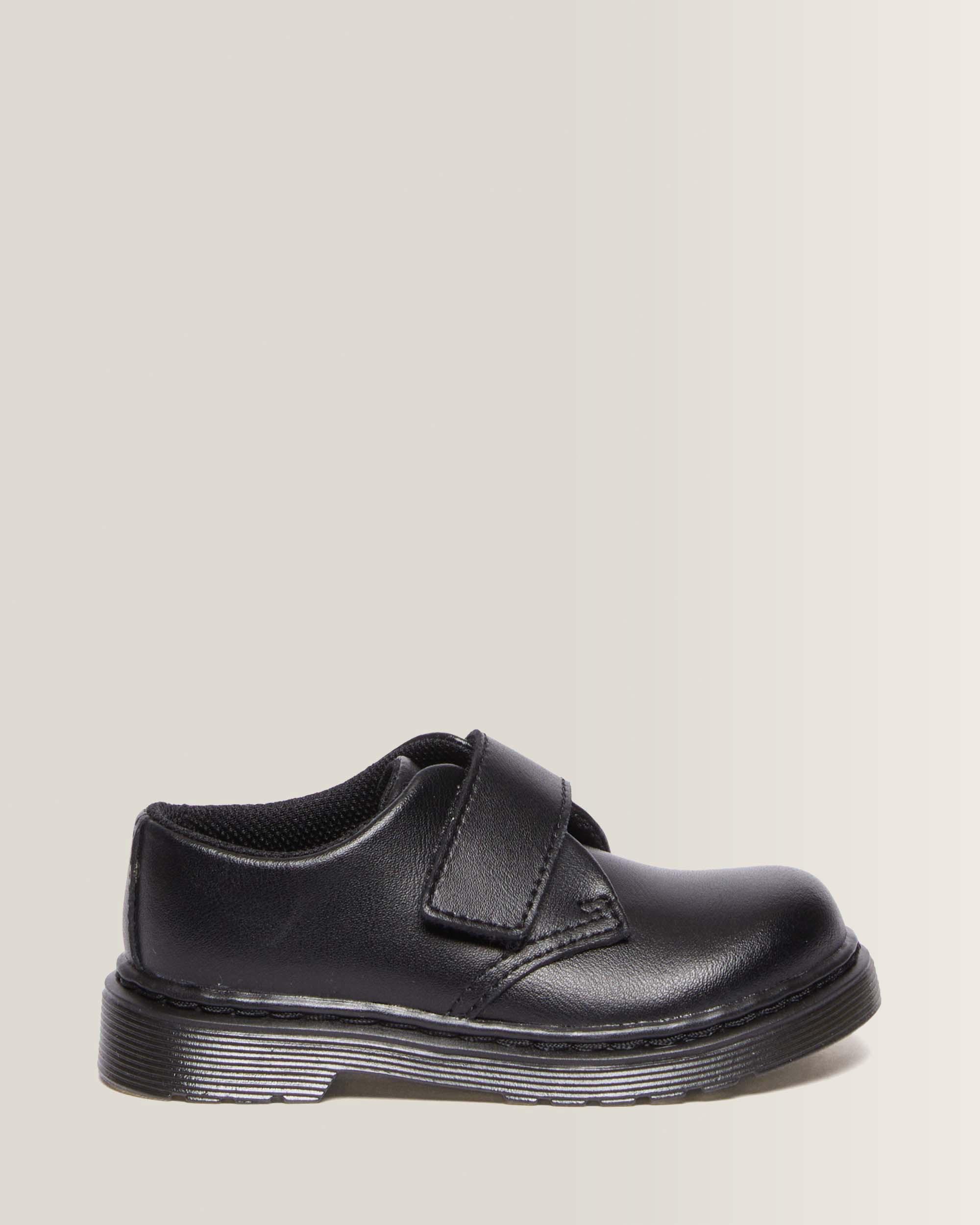 Zapatos Kamron para niños de piel con tiras