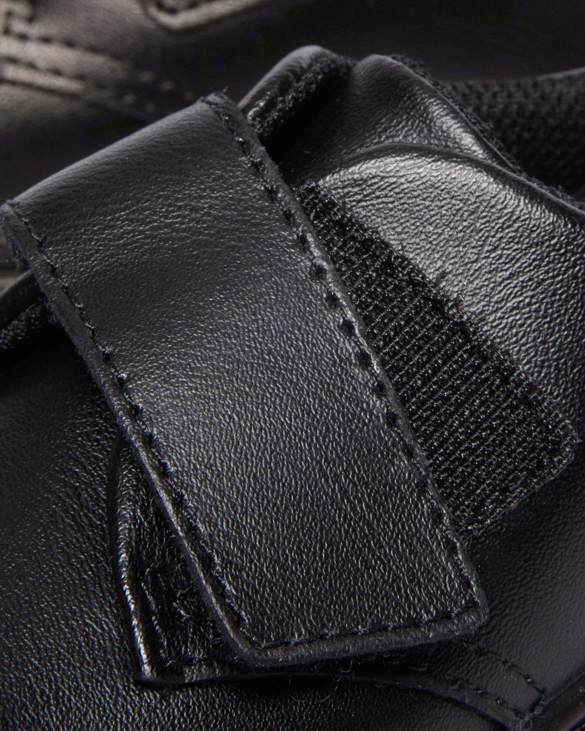 Zapatos Kamron para niños de piel con tiras