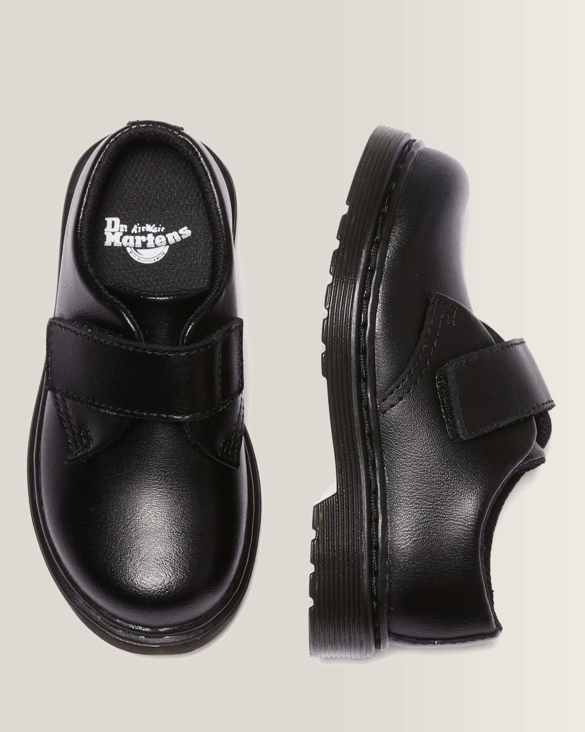 Zapatos Kamron para niños de piel con tiras