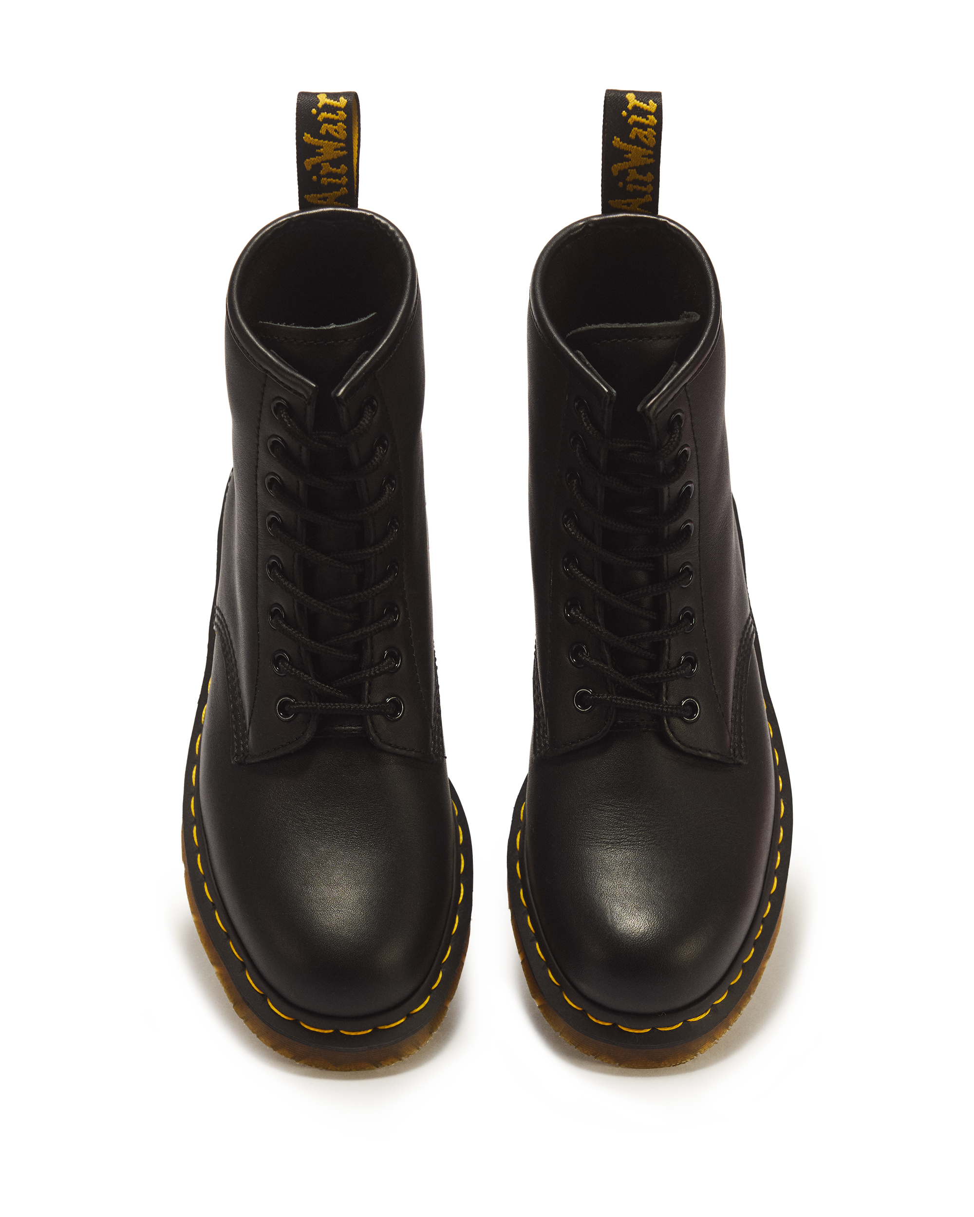 1460 Slip Resistant Leather Lace Up Boots in BLACK | Dr. Martens™