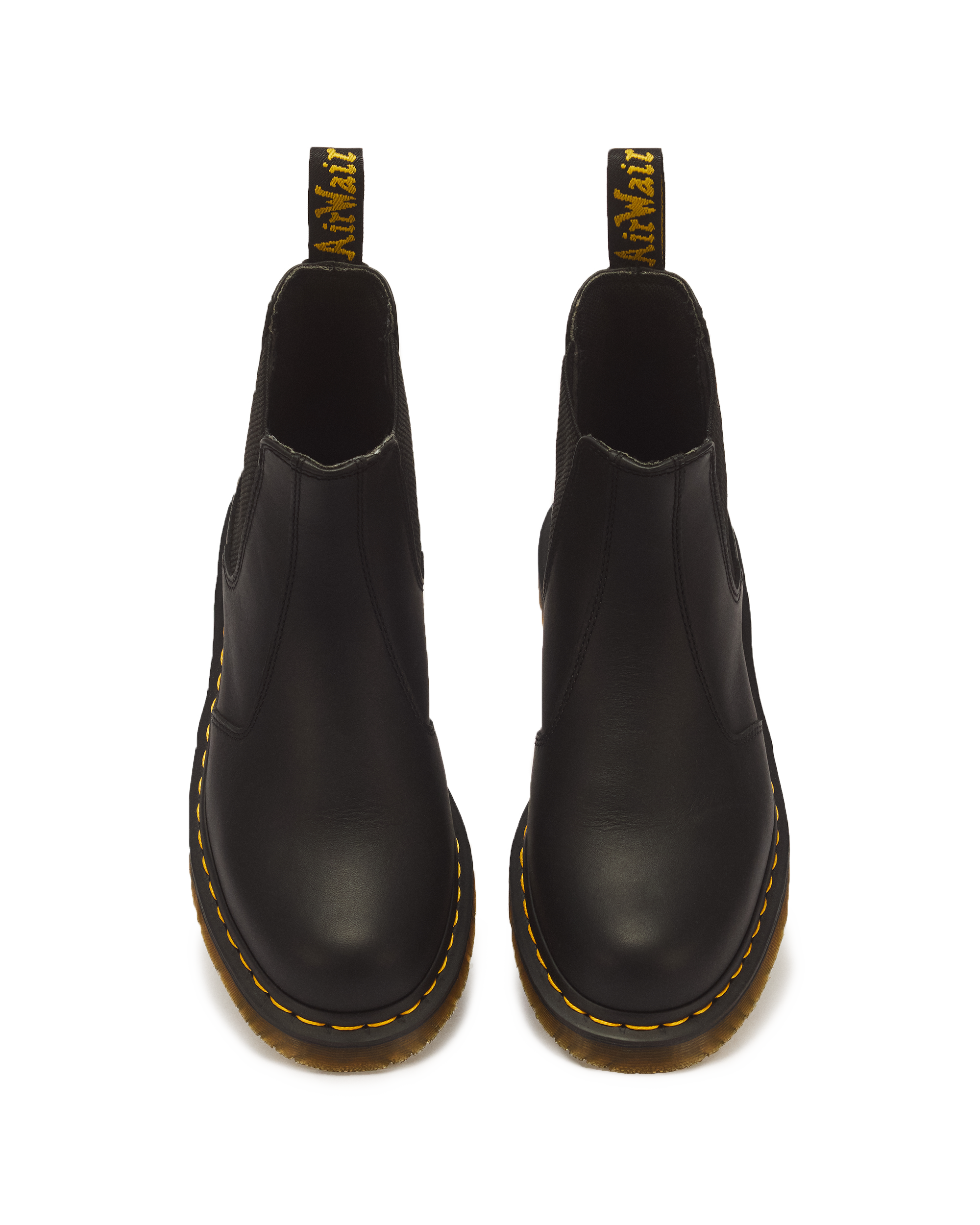 2976 Slip Resistant Leather Chelsea Boots in BLACK | Dr. Martens™
