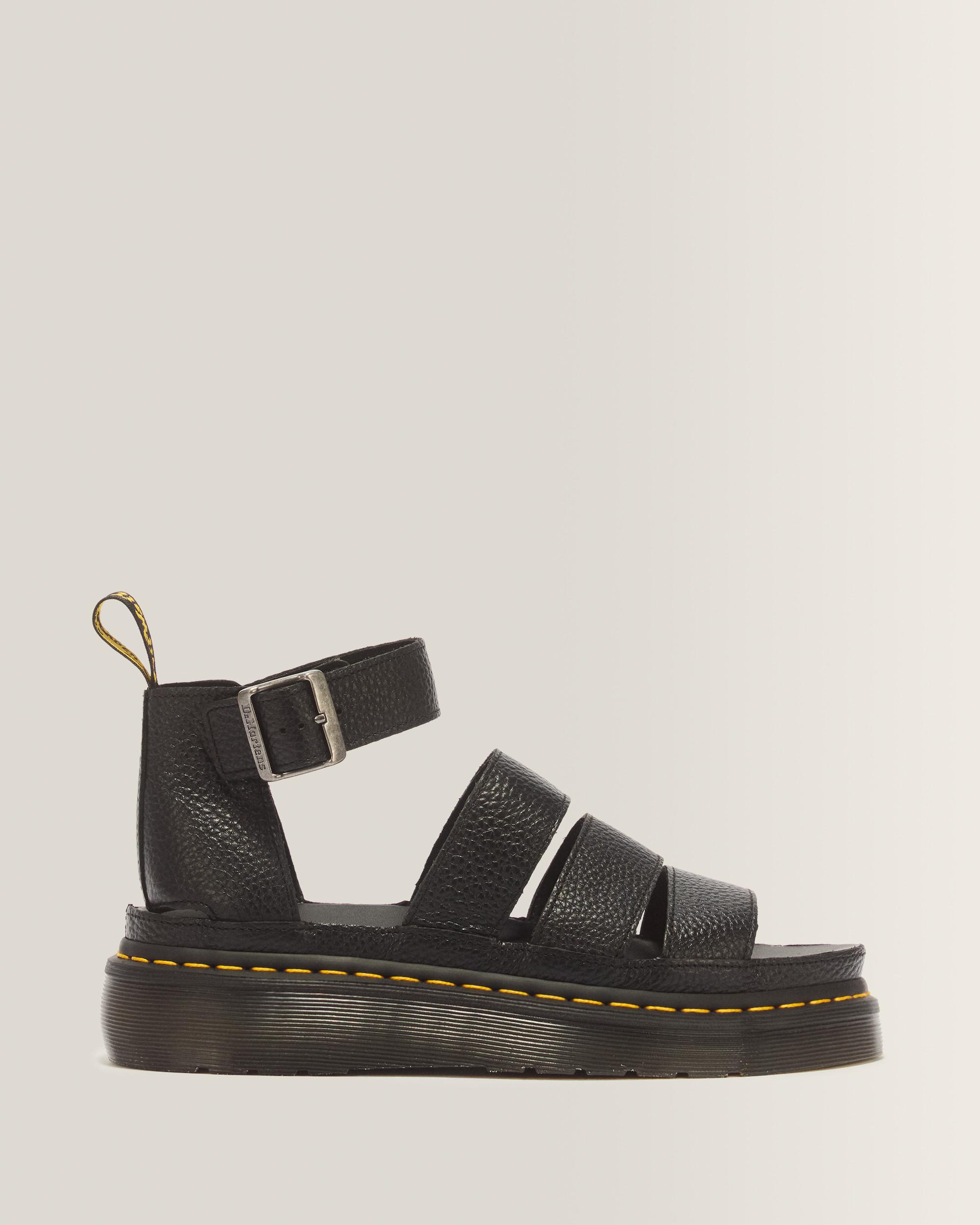 Clarissa II Quad Gemalen Nappa Leren Platform Sandalen | Dr. Martens™