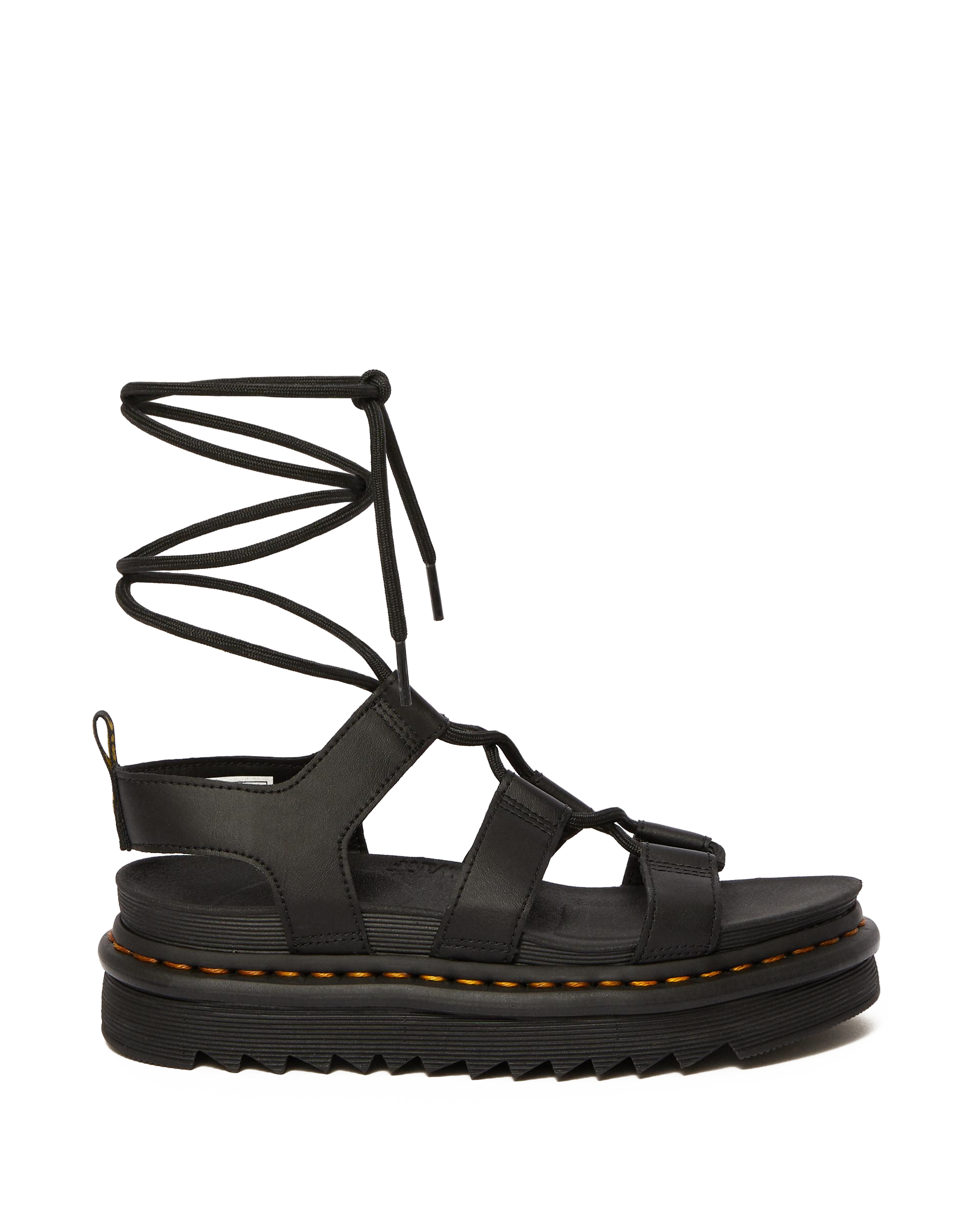 Nartilla Hydro Leather Lace Up Gladiator Sandals