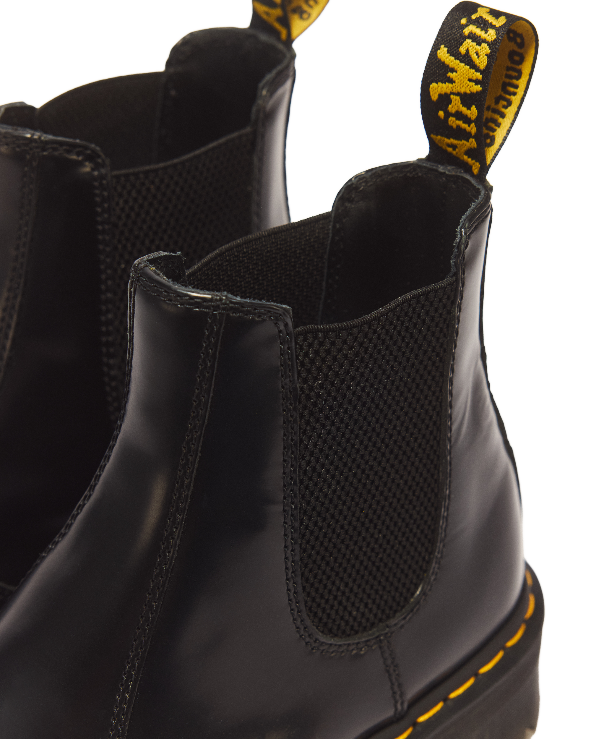2976 Quad Smooth Leren Platform Chelsea Boots