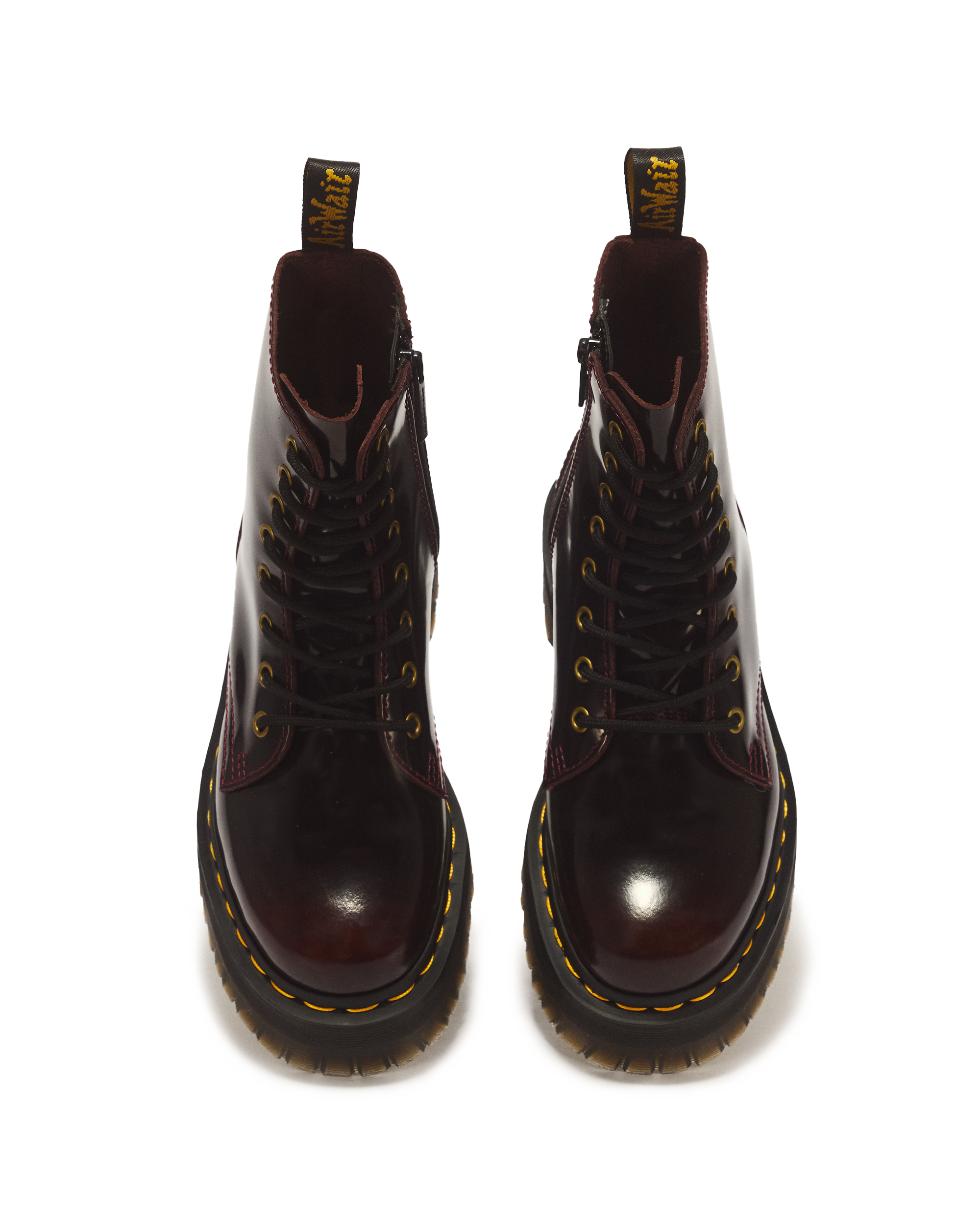 JADON ARCADIA LEATHER PLATFORM BOOTS