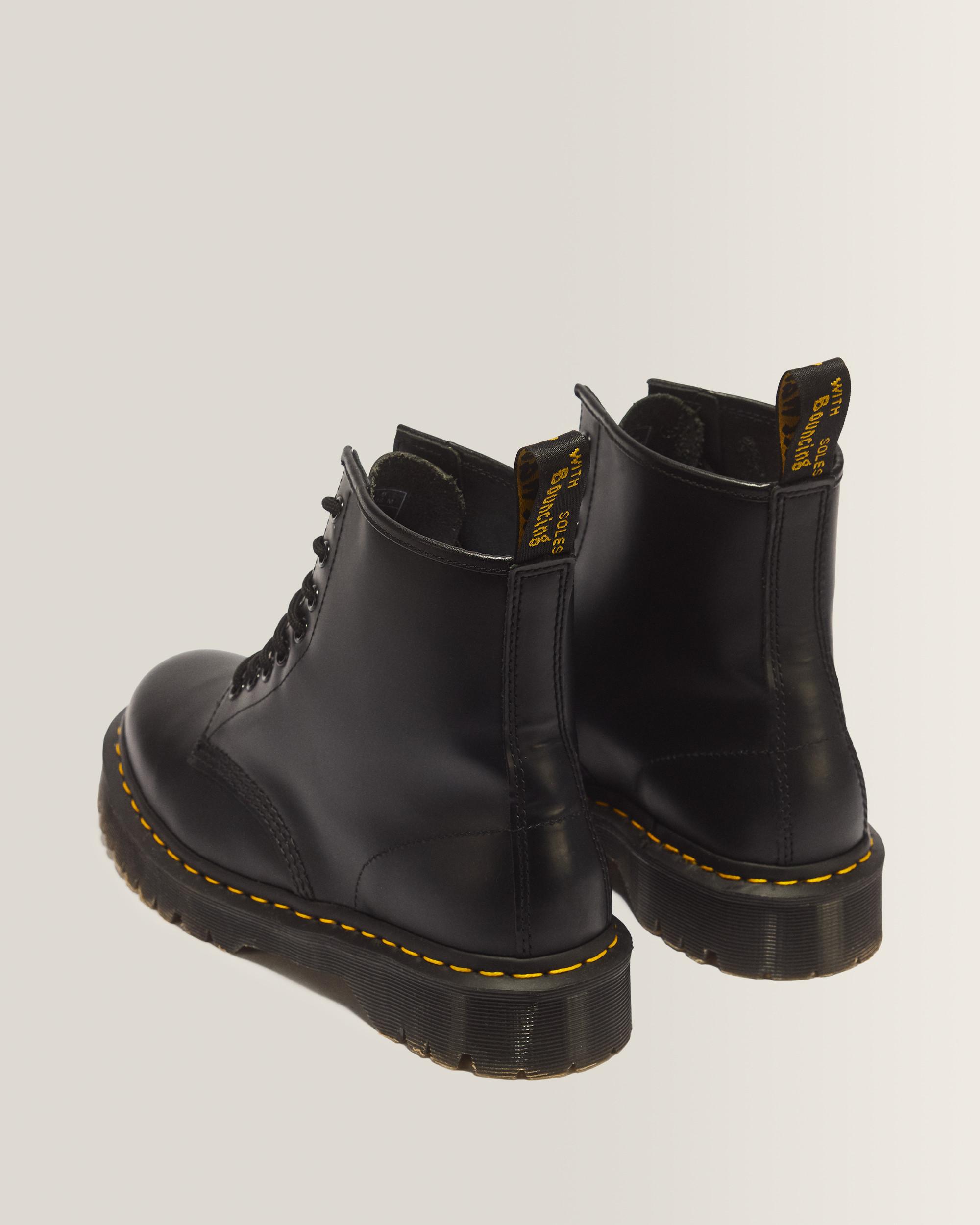 1460 Bex Smooth Leather Platform Boots in Black | Dr. Martens™
