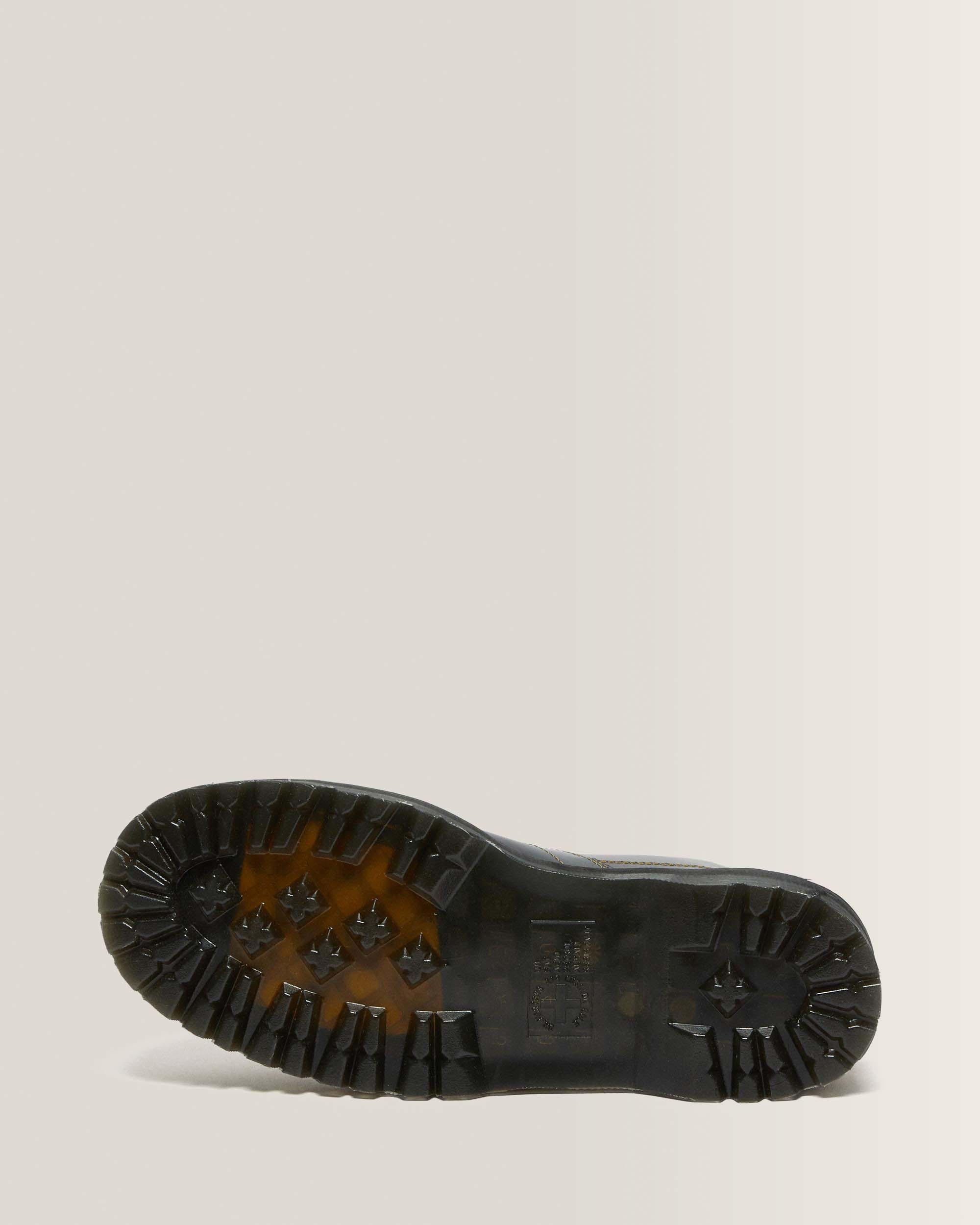 Church Quad Leather Platform Monkey Boots