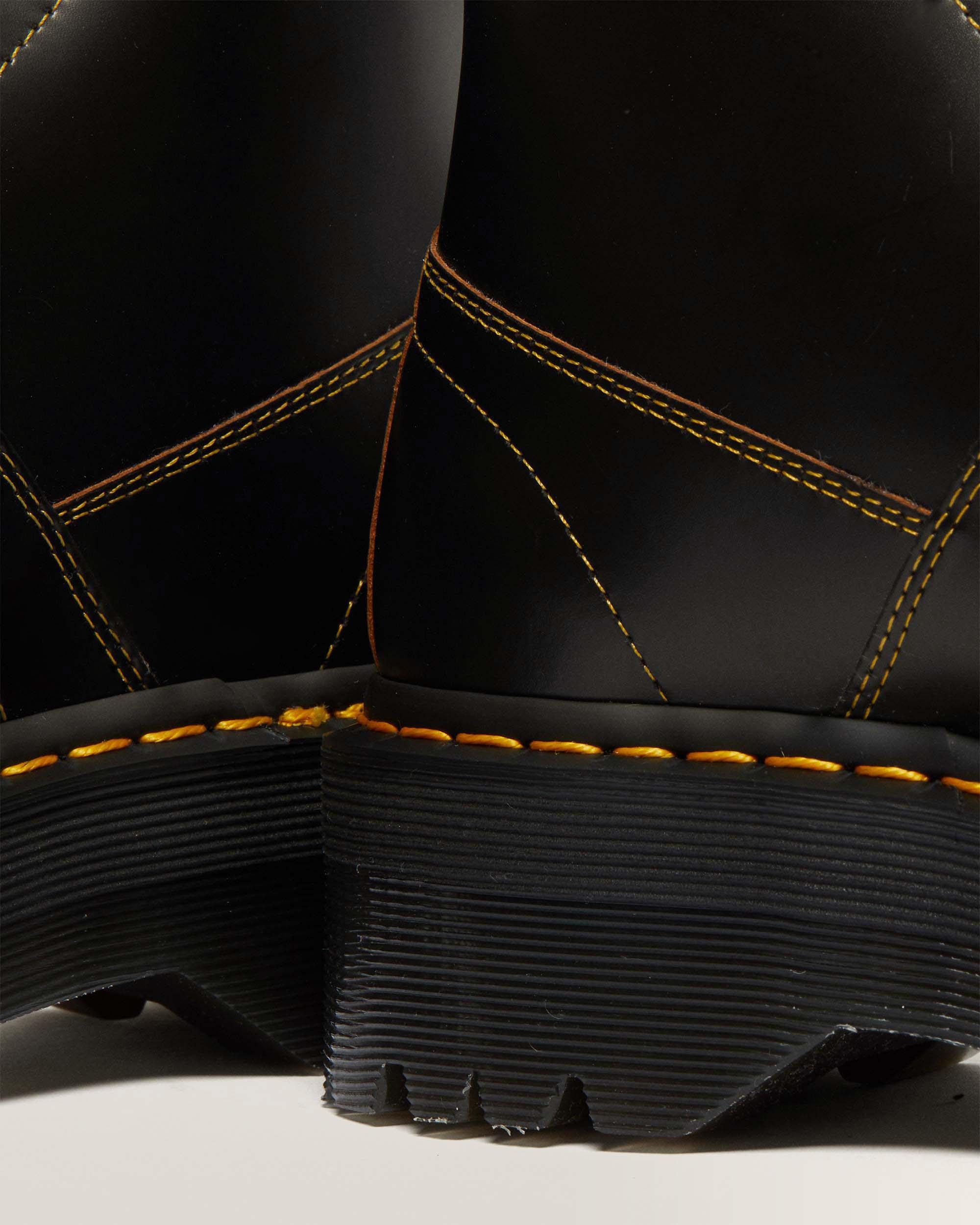 Church Quad Leather Platform Monkey Boots