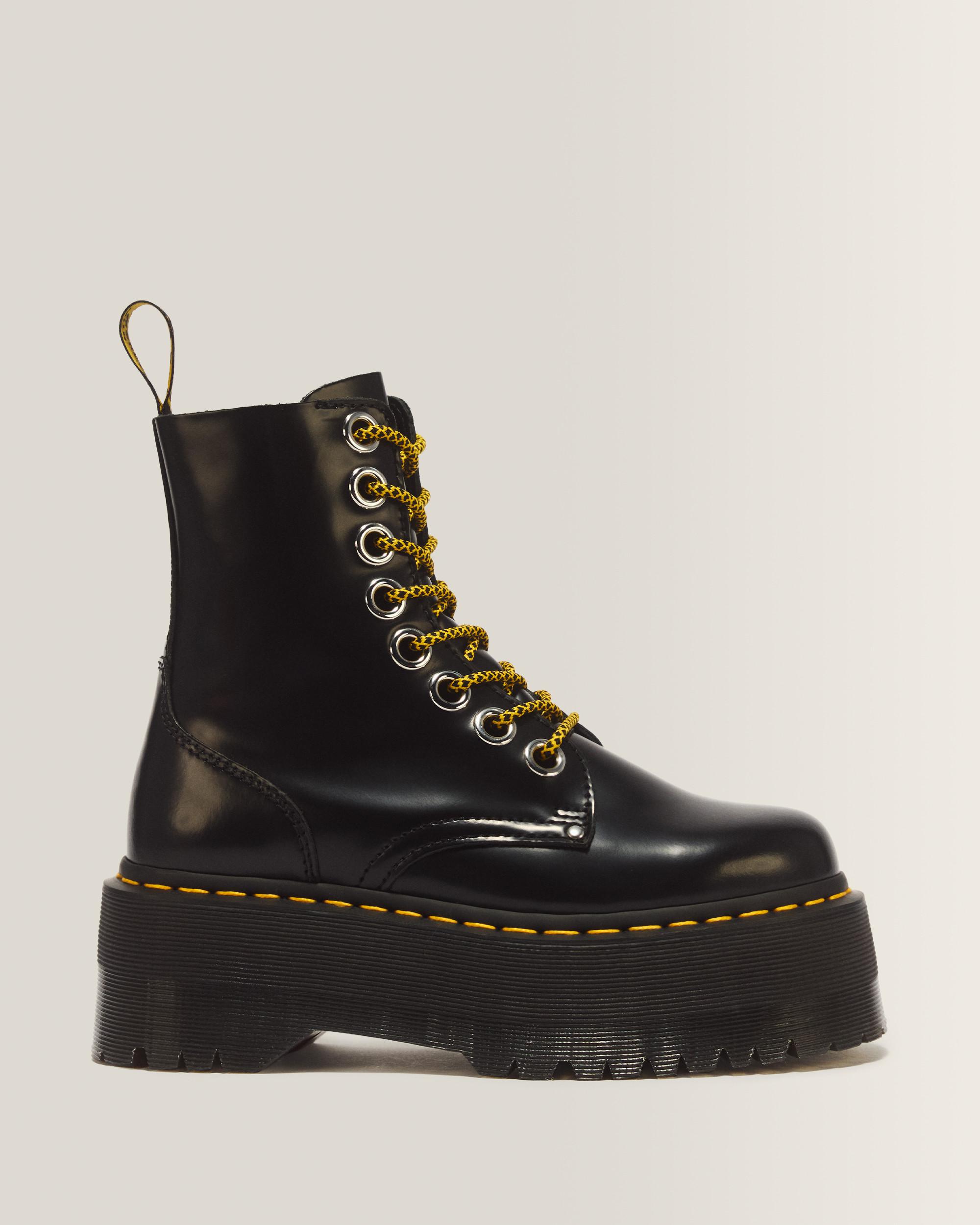 m*m様 Dr. Martens JADON MAX BLACK 23.5センチ Jadon Max Buttero Leren Platformlaarzen | Dr. Martens™