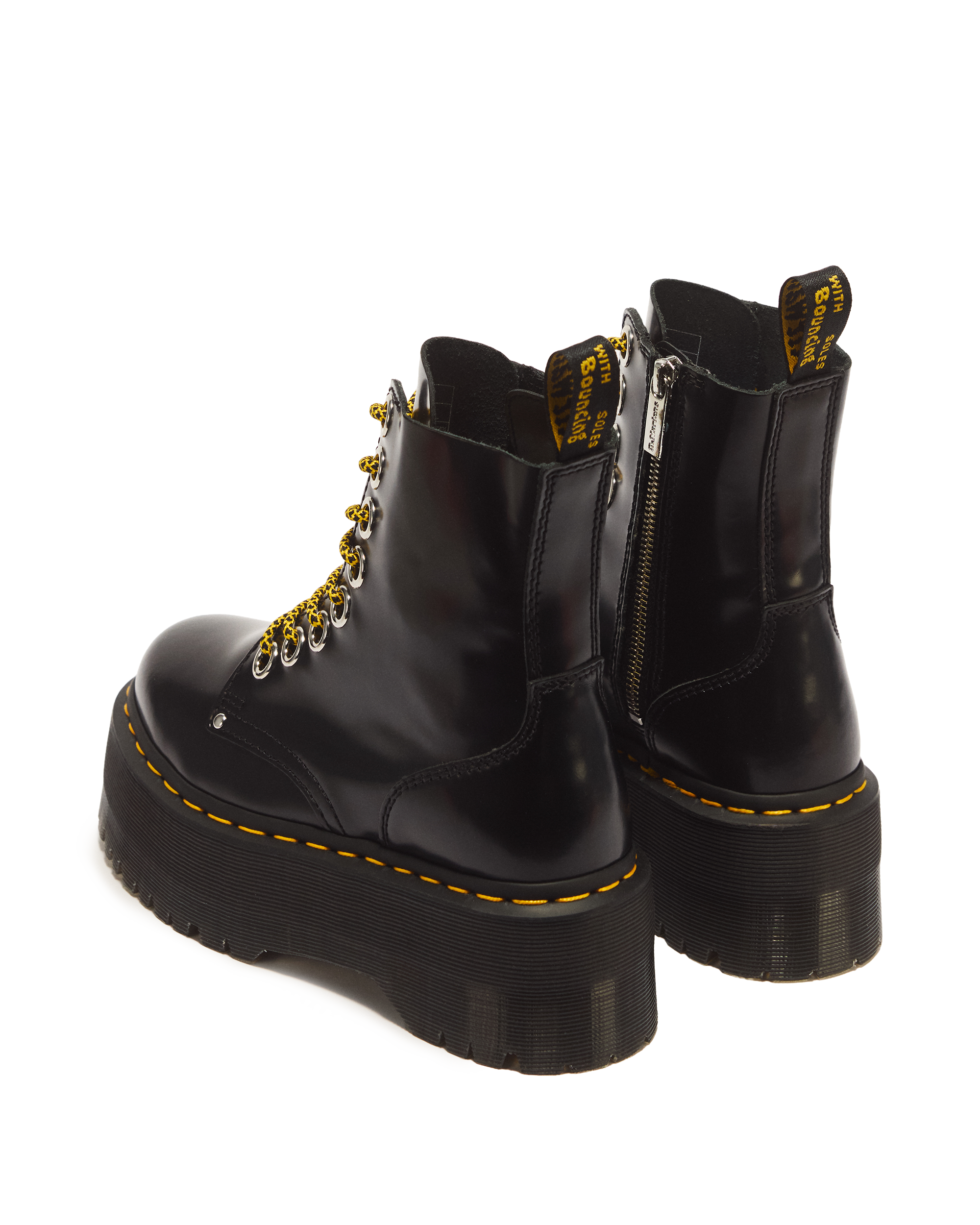 Jadon Max Buttero Leather Platform Boots