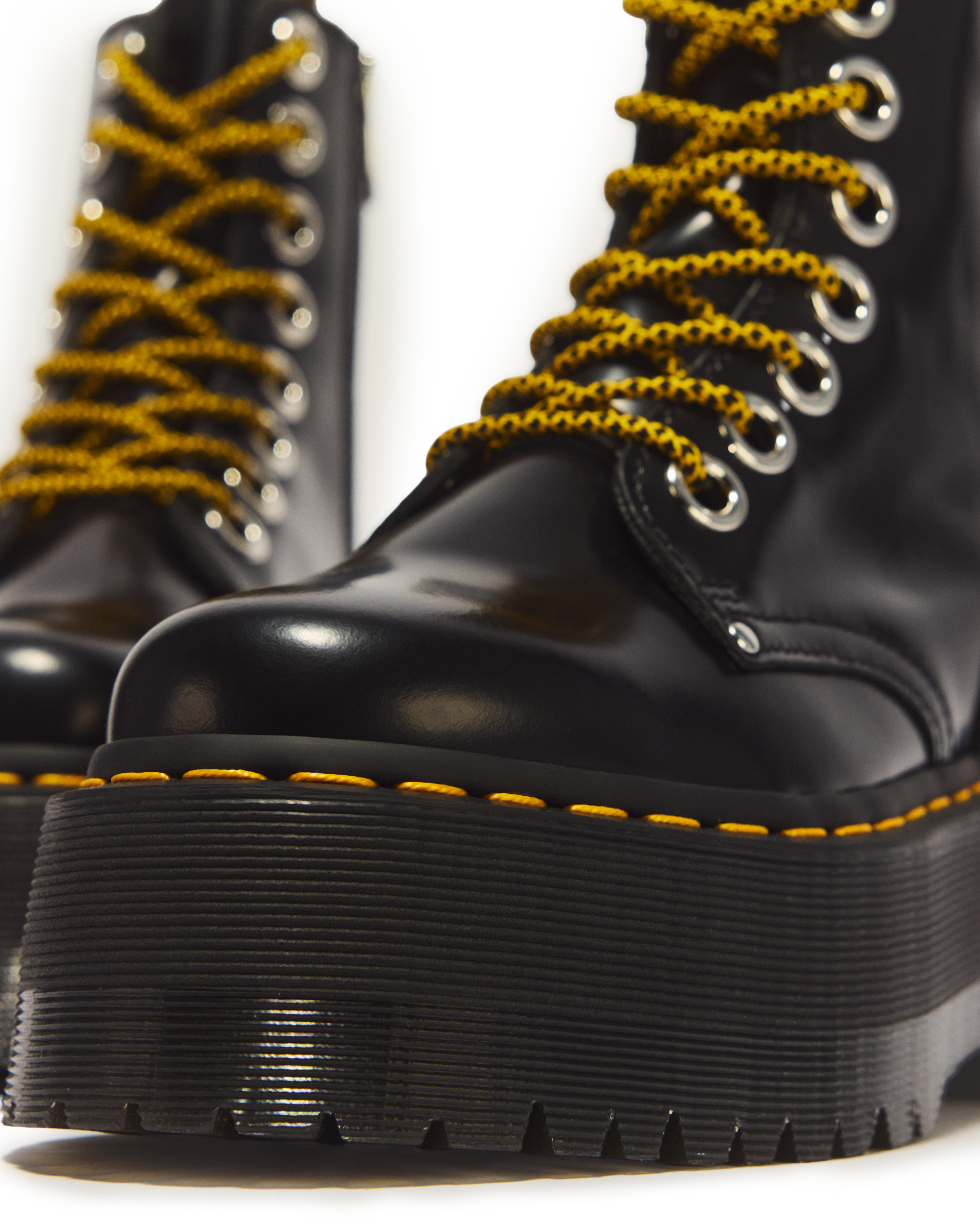 Jadon Max Buttero Leather Platform Boots