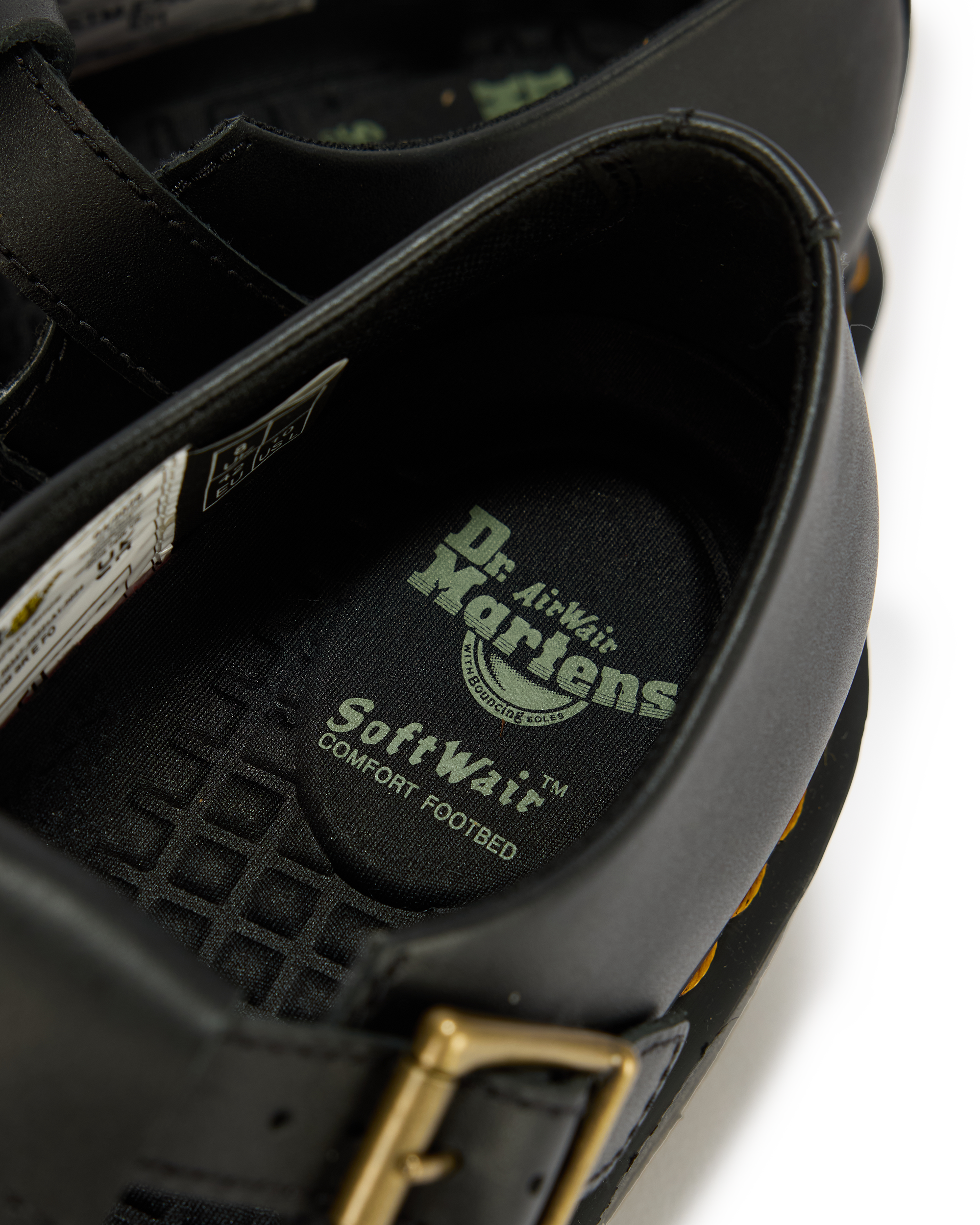 Polley Women's Slip Resistant Mary Jane Shoes in BLACK | Dr. Martens™