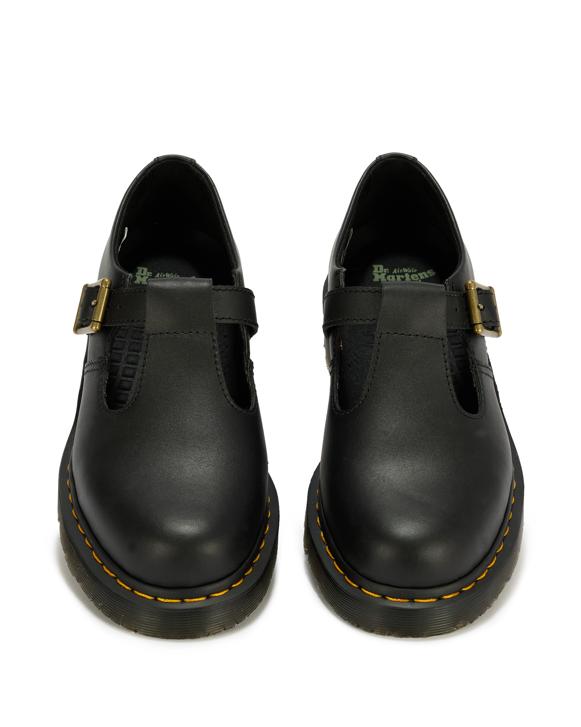 Polley Women's Slip Resistant Mary Jane Shoes in BLACK | Dr. Martens™
