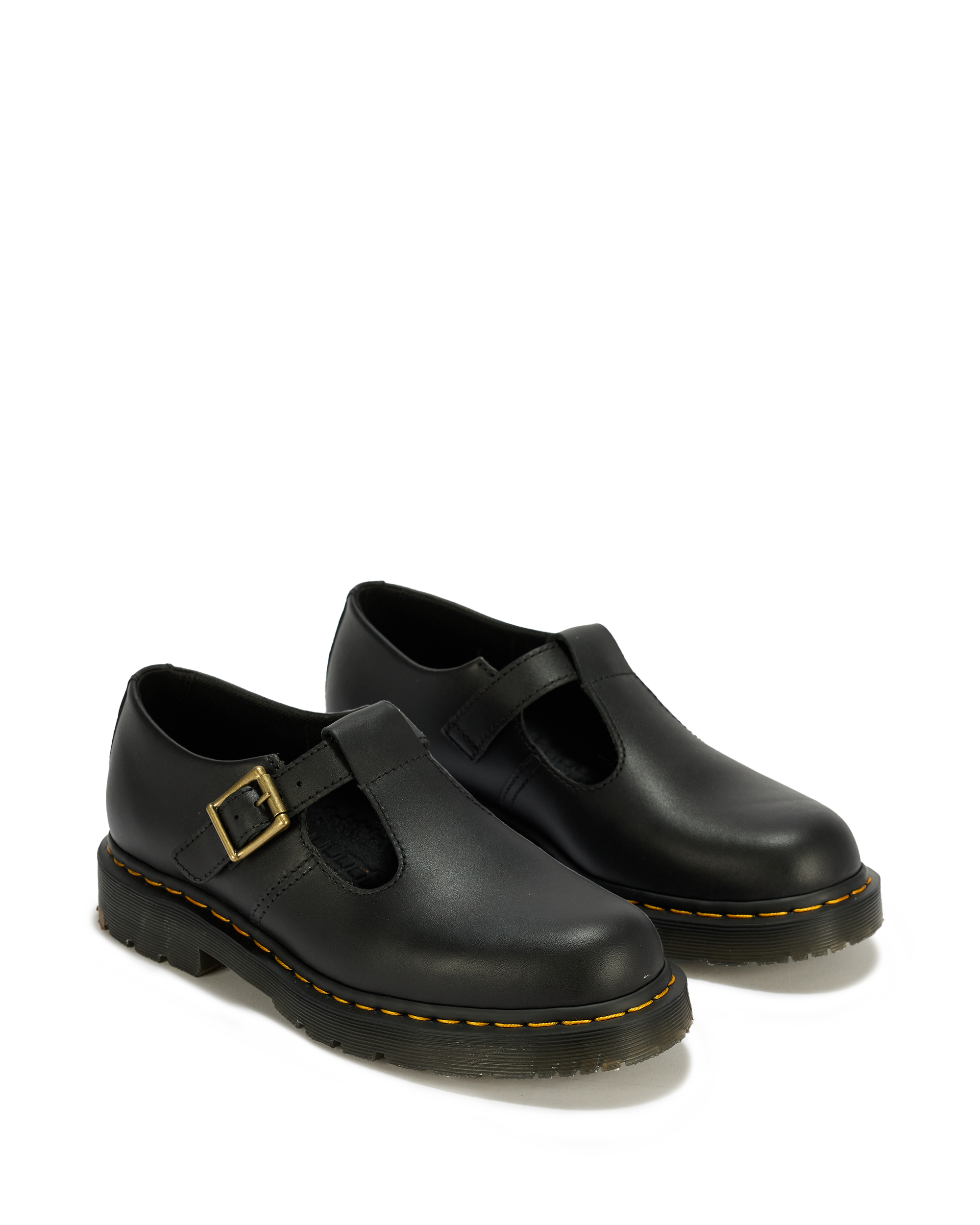 Polley SR in BLACK | Dr. Martens™