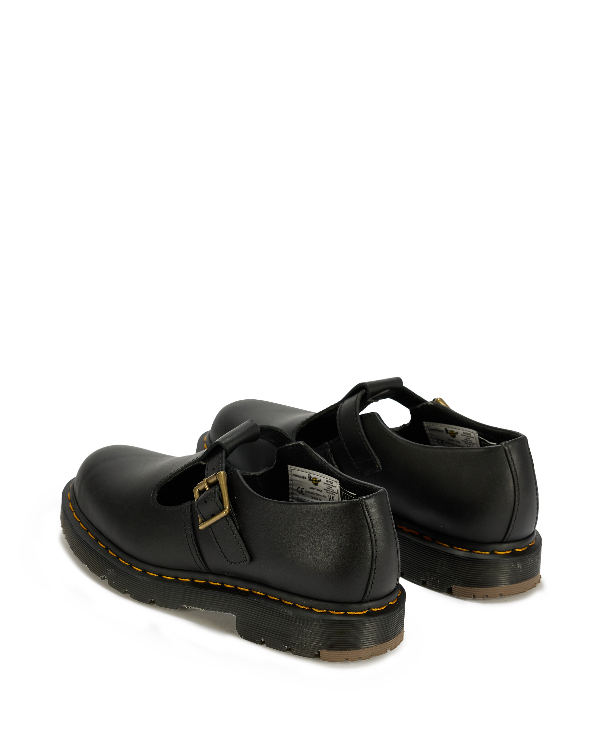 Polley Women's Slip Resistant Mary Jane Shoes in BLACK | Dr. Martens™